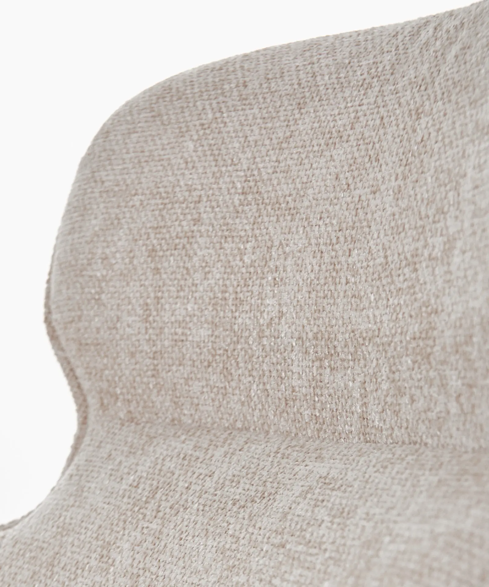 Sillón giratorio en tejido suave Norden - Image 18
