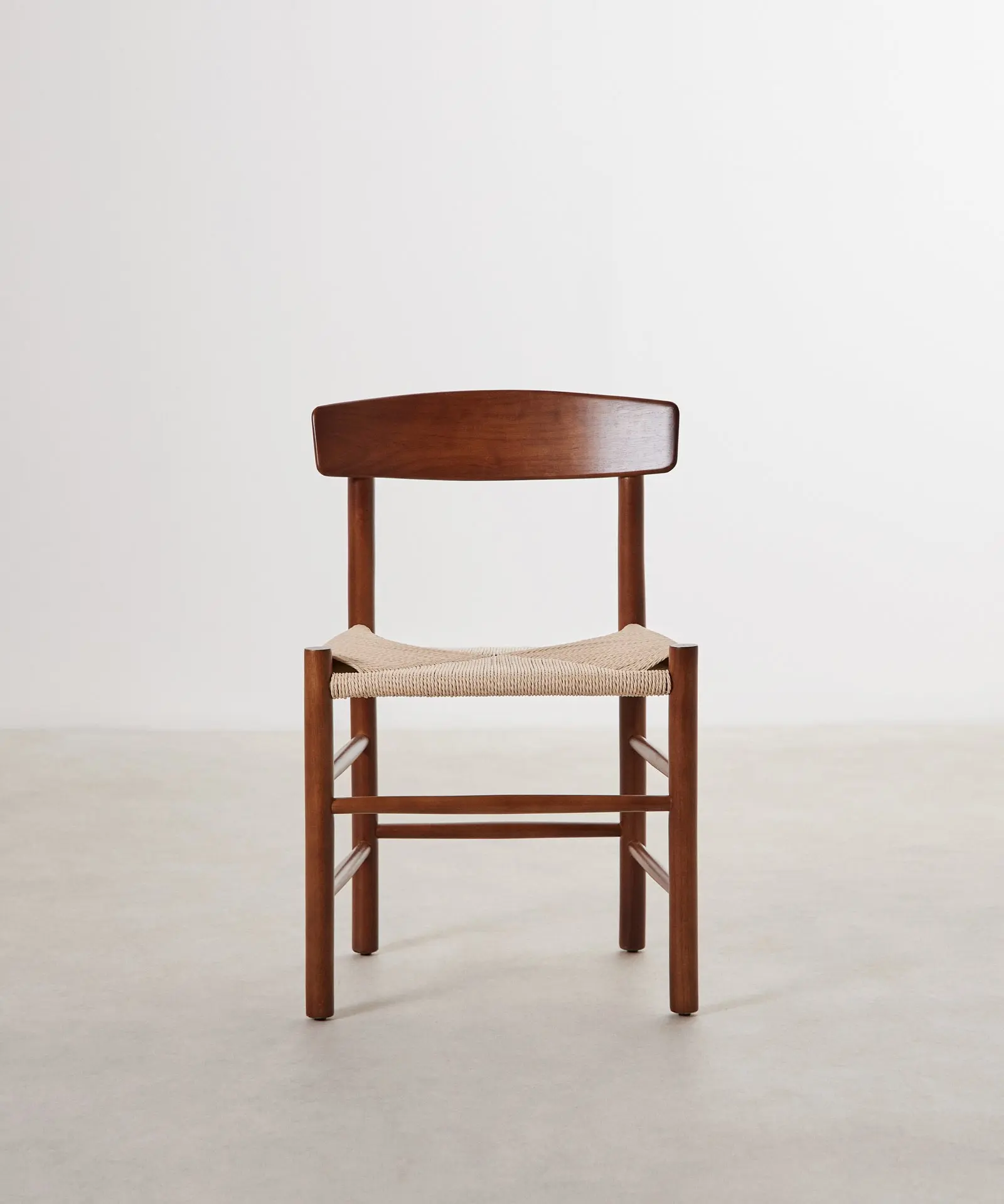 Silla de Comedor de Madera y Cuerda Trenzada Alba - Image 14