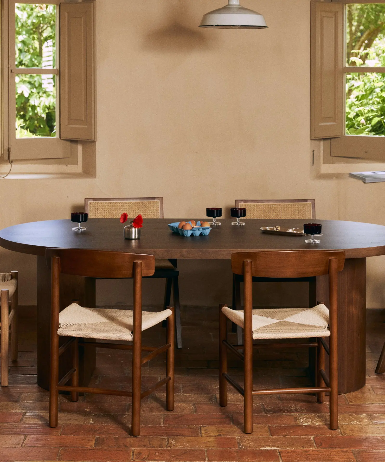Silla de Comedor de Madera y Cuerda Trenzada Alba - Image 16