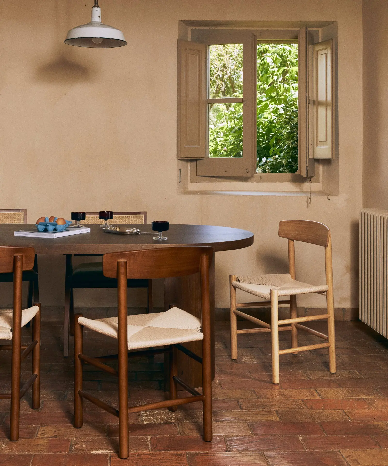 Silla de Comedor de Madera y Cuerda Trenzada Alba - Image 6