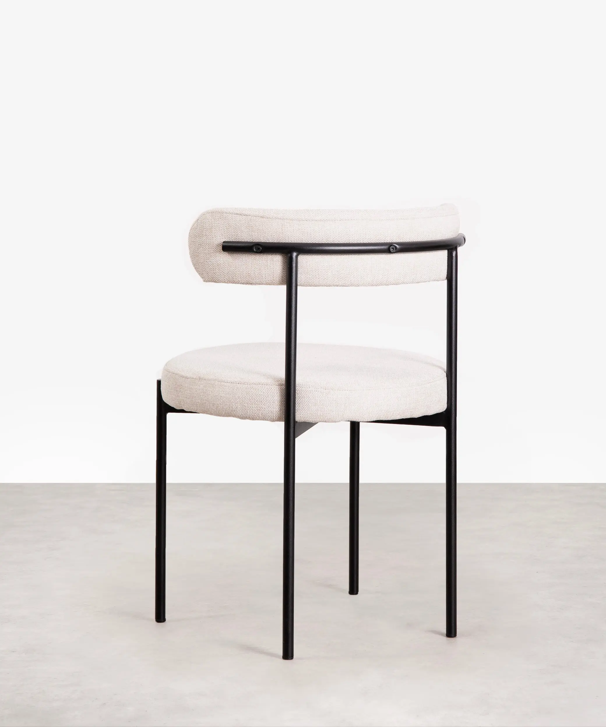 Silla de Comedor en Tela y Metal Alexia - Image 10