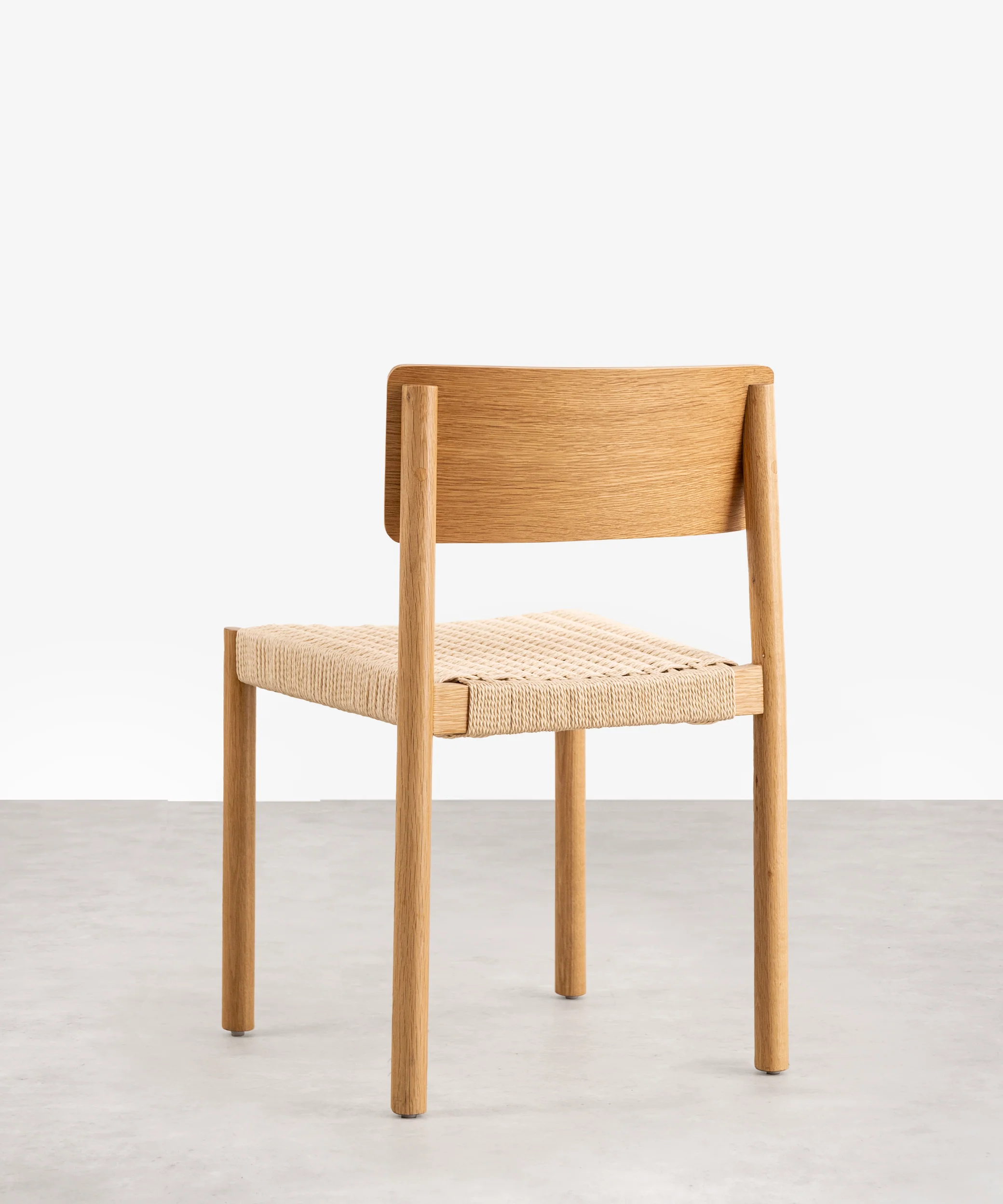 Silla de Comedor en Madera y Cuerda Trenzada Ares - Image 15