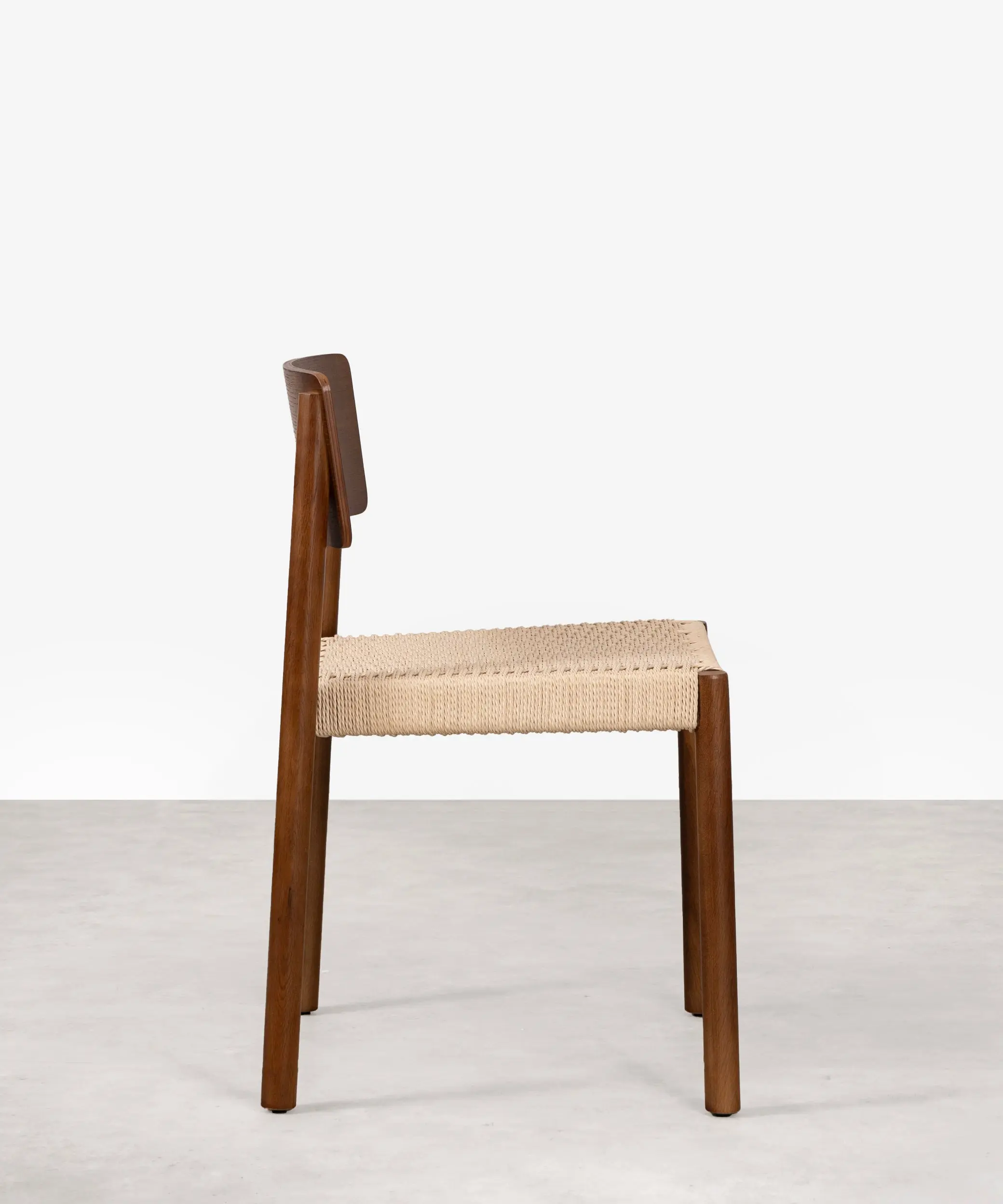 Silla de Comedor en Madera y Cuerda Trenzada Ares - Image 4