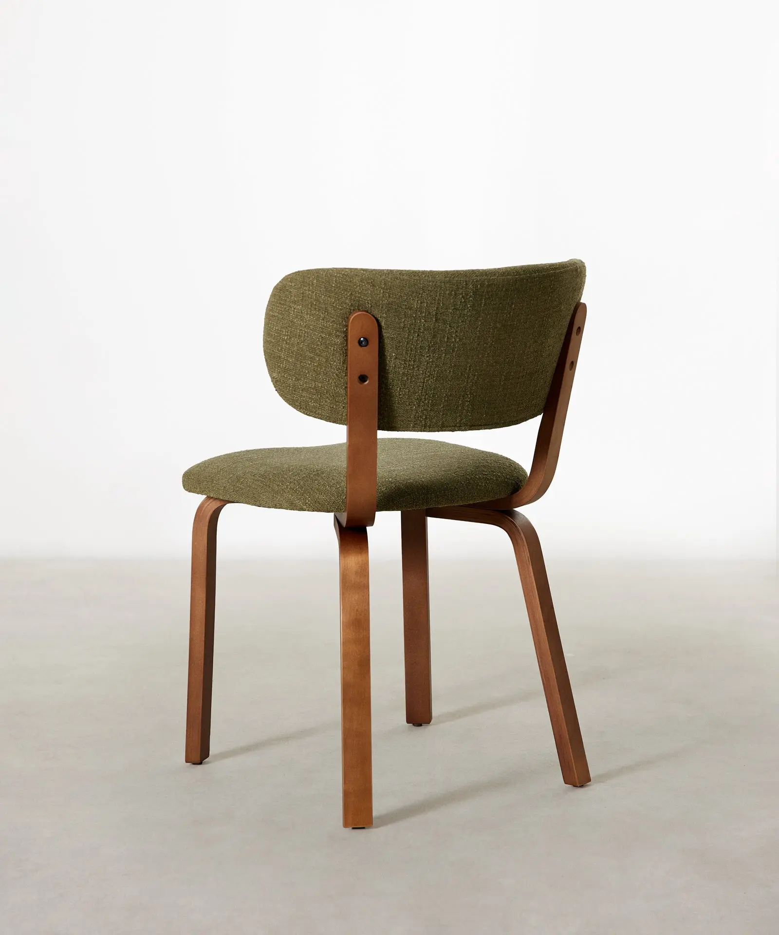 Silla de Comedor en Madera y Tapizada Benton - Image 7