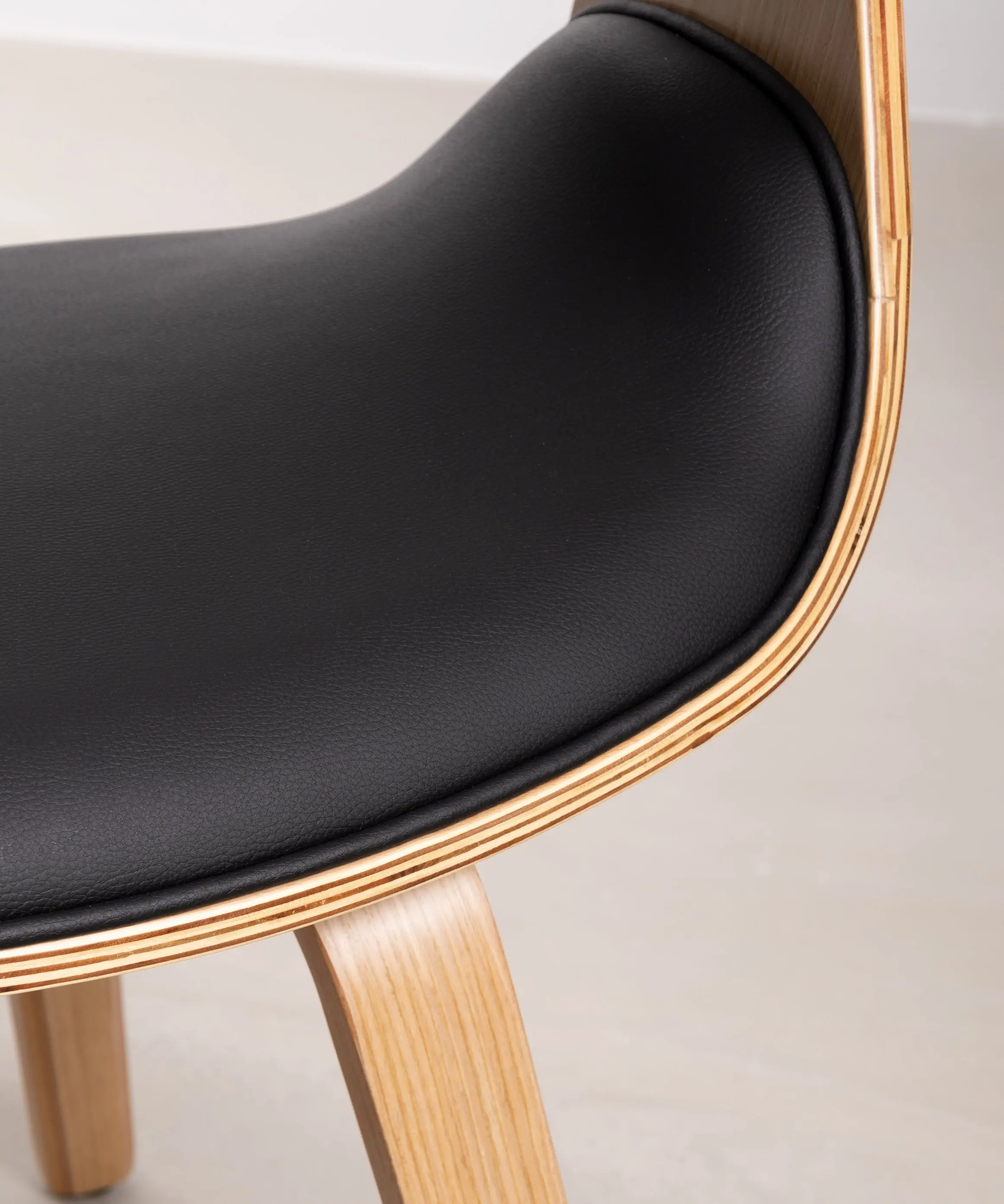 Silla de Comedor en Madera y Polipiel Binsa - Image 13