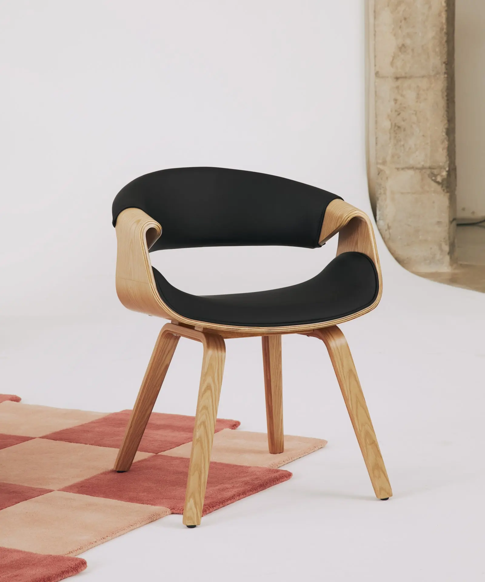 Silla de Comedor en Madera y Polipiel Binsa - Image 14