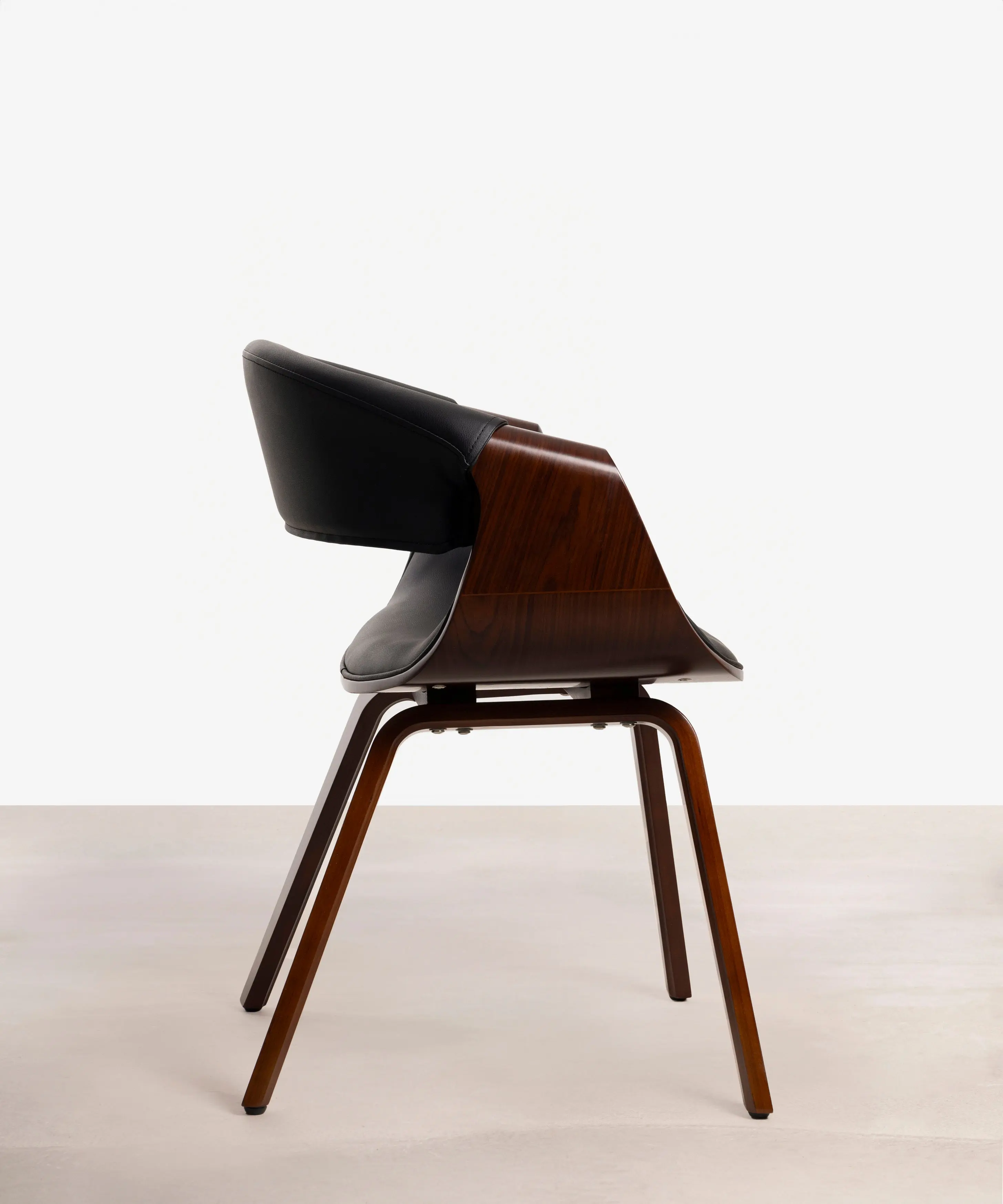 Silla de Comedor en Madera y Polipiel Binsa - Image 22