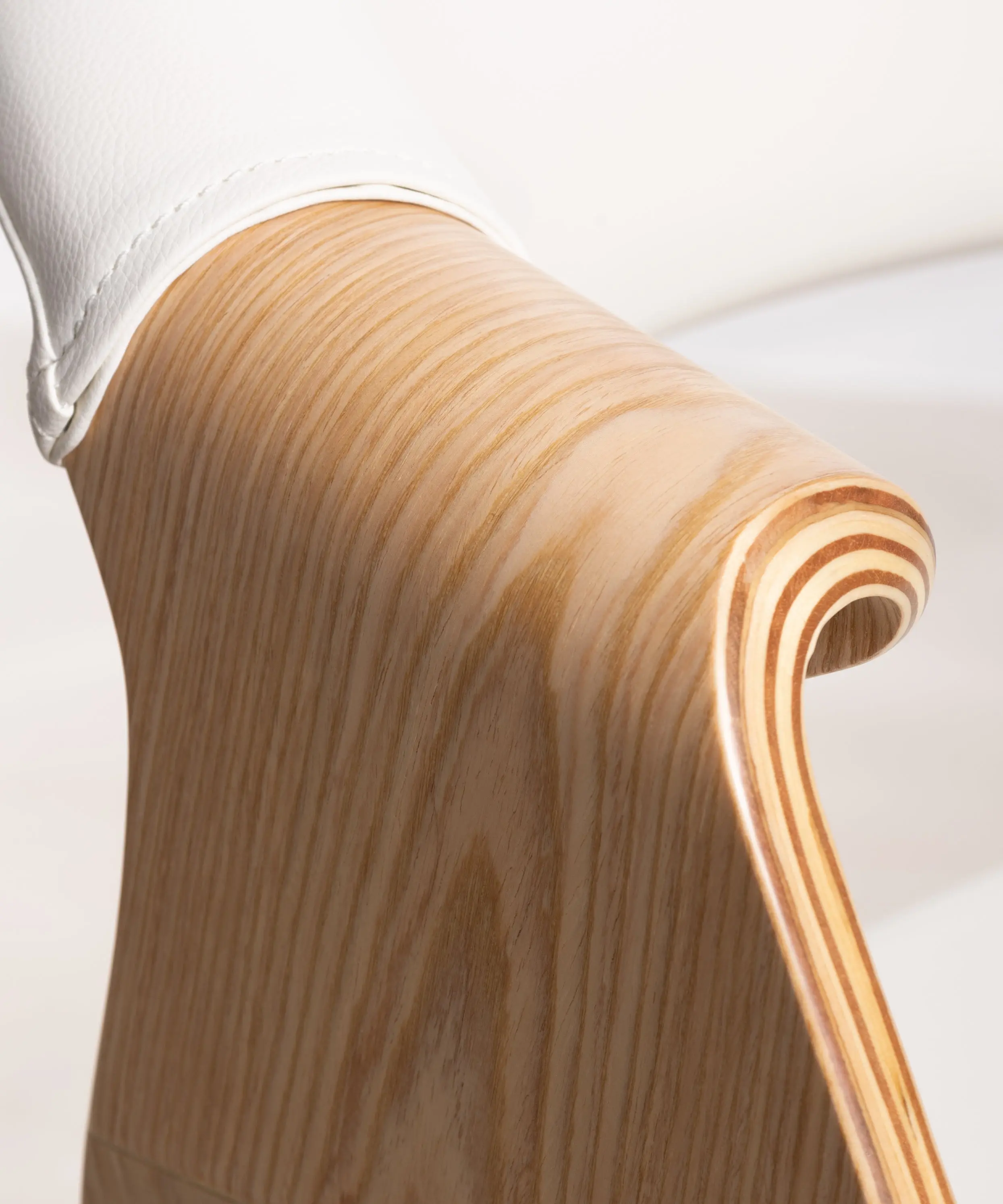 Silla de Comedor en Madera y Polipiel Binsa - Image 5