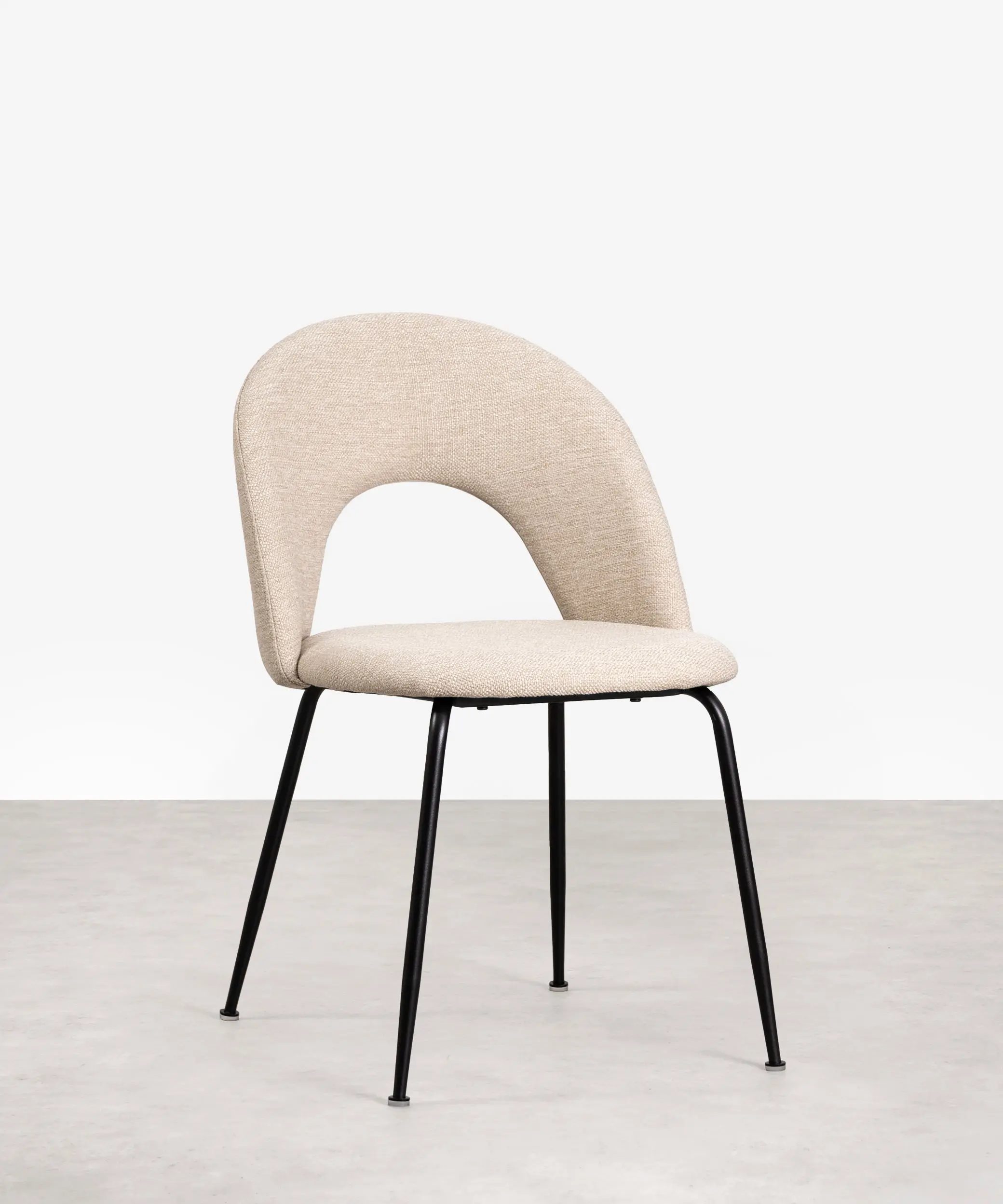 Silla de Comedor en Tela y Metal Camille - Image 8