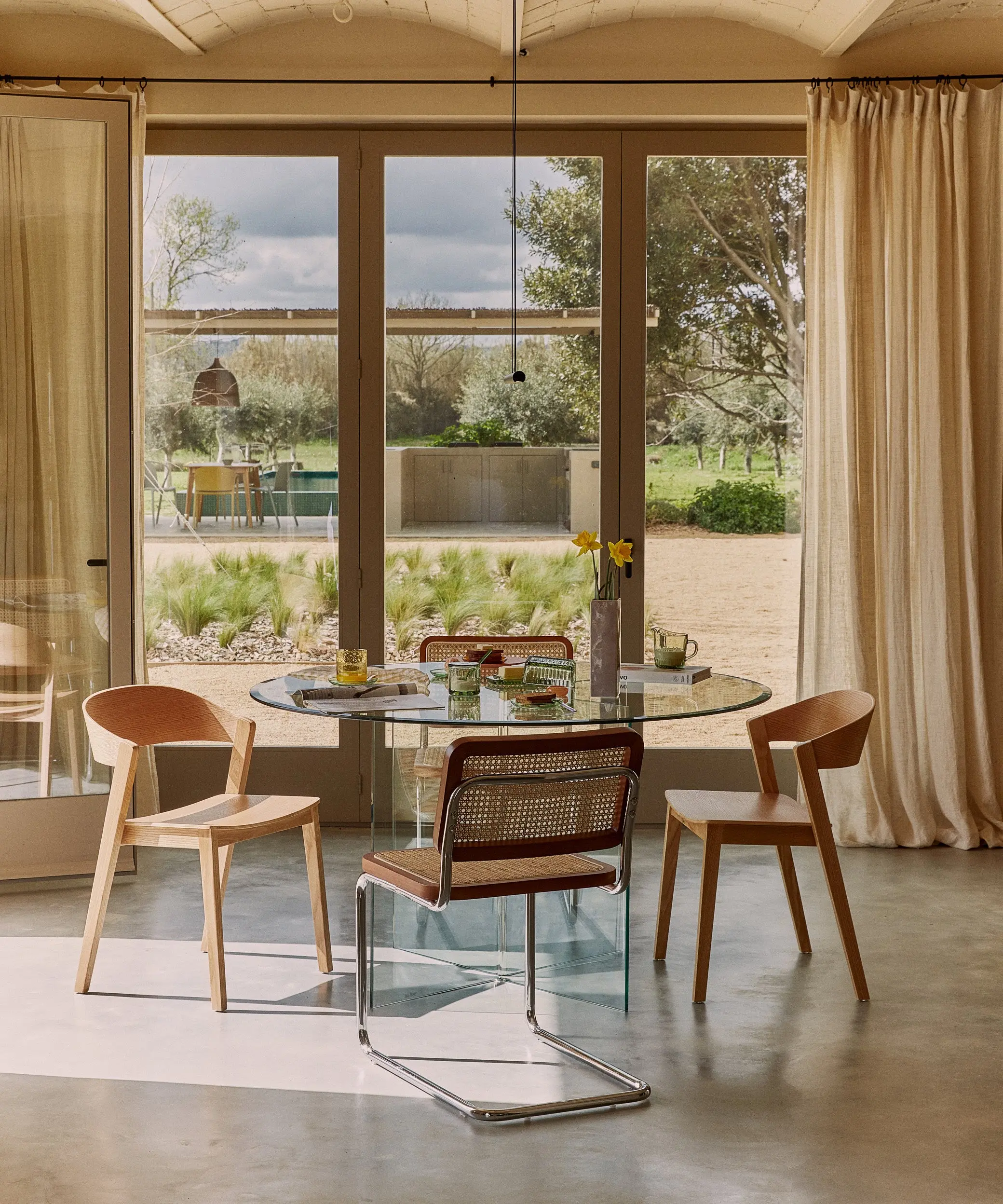 Silla de Comedor de Madera y Metal Candy - Image 11
