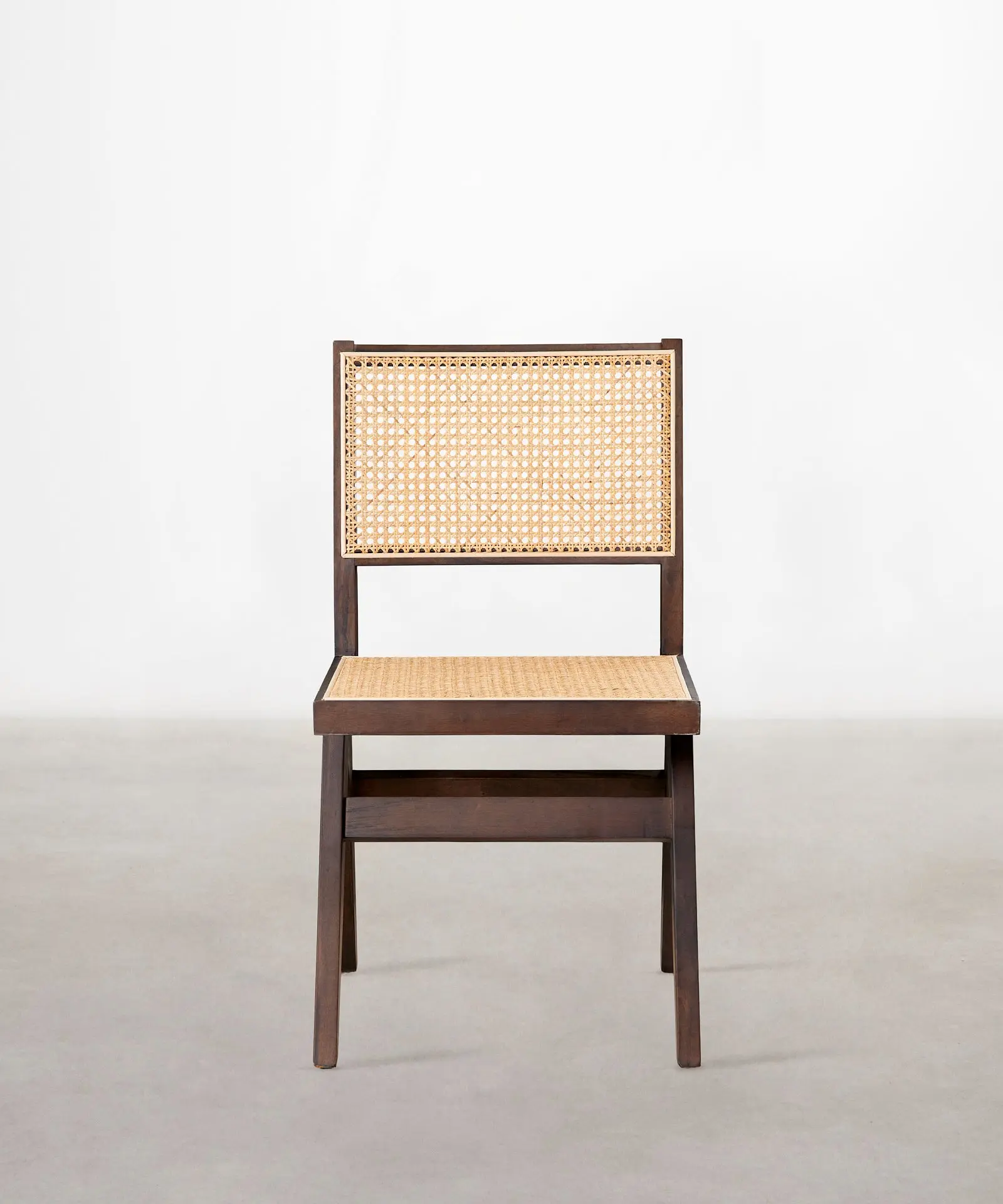 Silla de Comedor en Madera y Ratán Chiara - Image 11