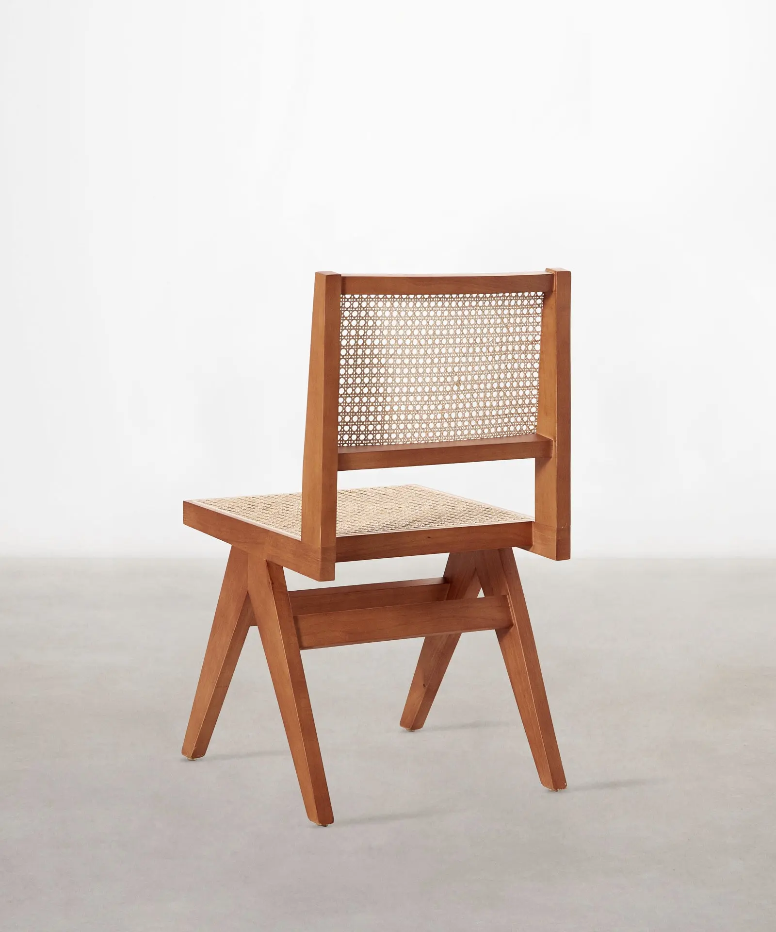 Silla de Comedor en Madera y Ratán Chiara - Image 18