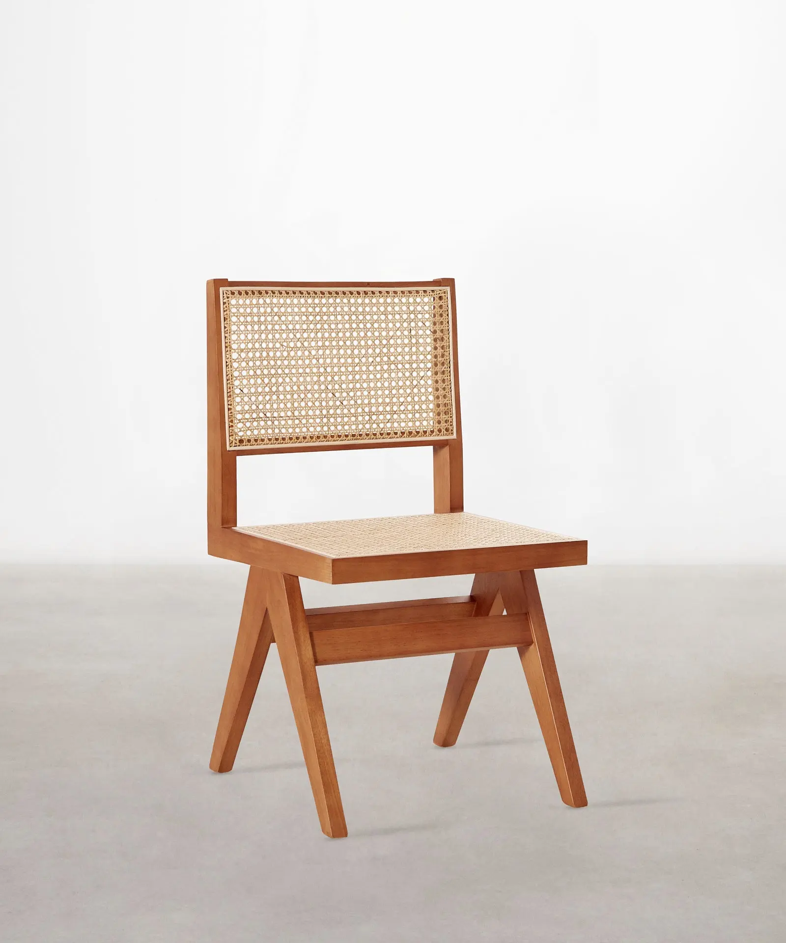 Silla de Comedor en Madera y Ratán Chiara - Image 21