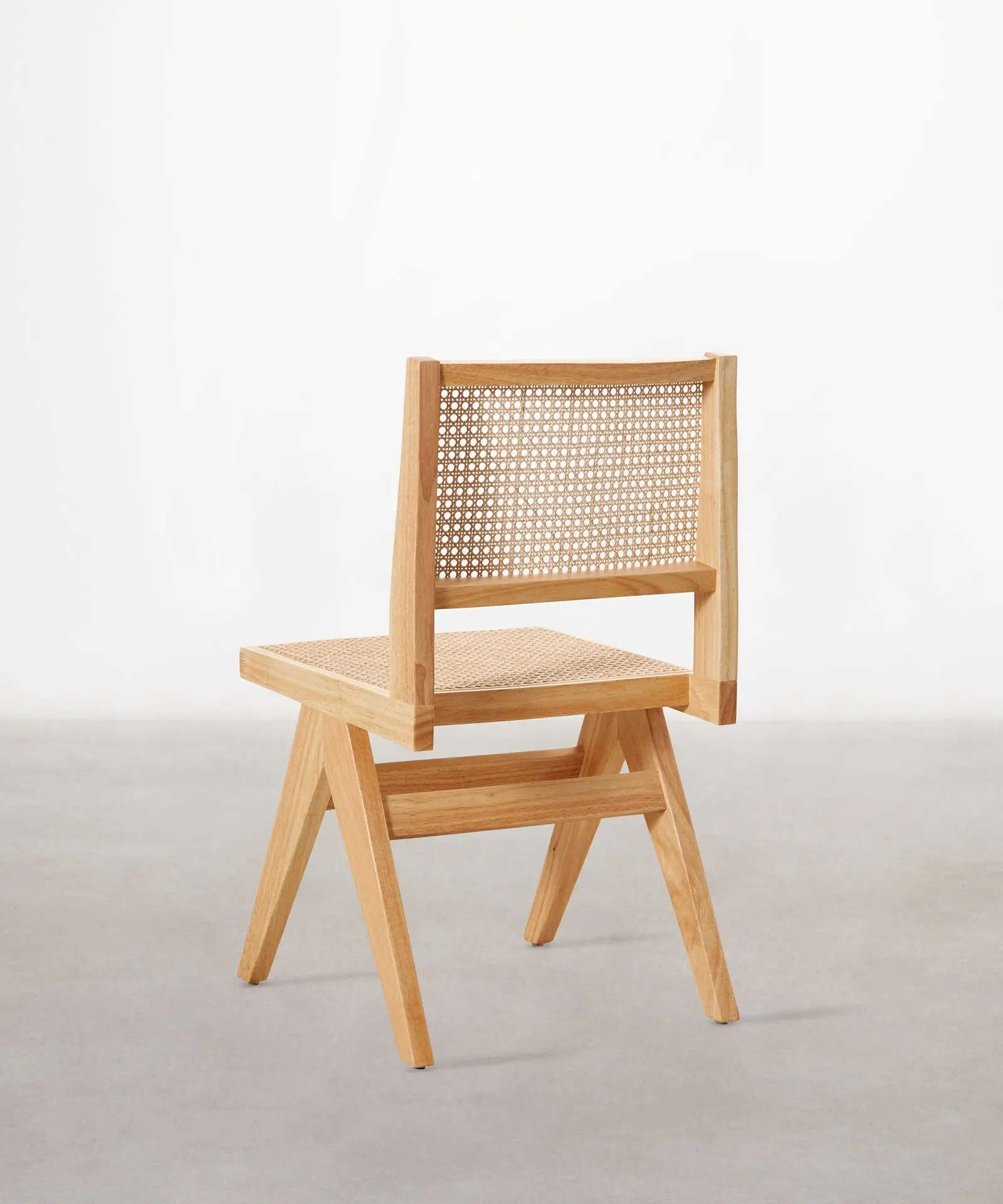 Silla de Comedor en Madera y Ratán Chiara - Image 28