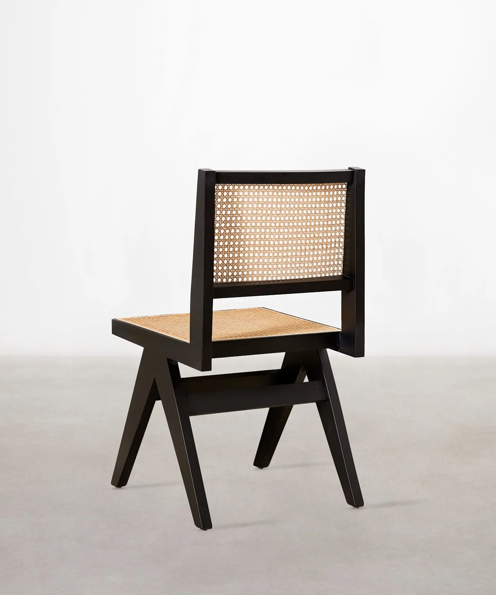 Silla de Comedor en Madera y Ratán Chiara - Image 36