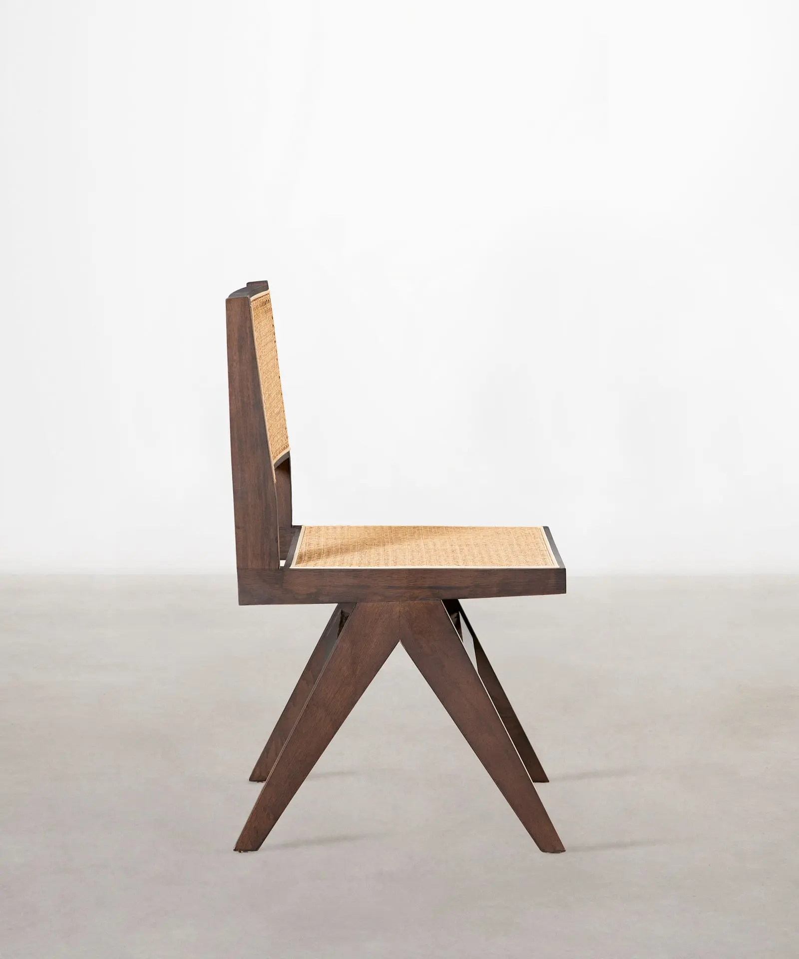 Silla de Comedor en Madera y Ratán Chiara - Image 4