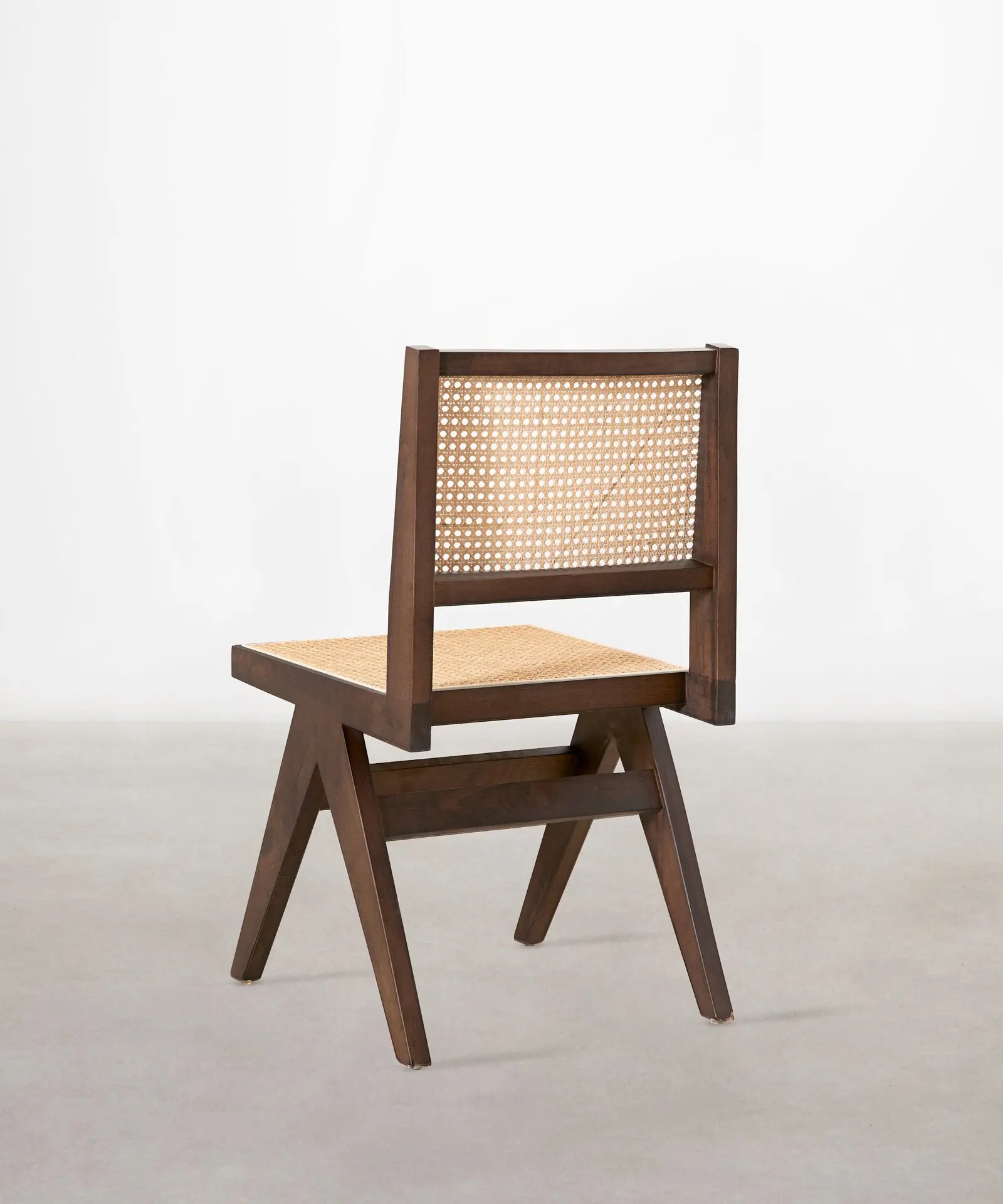 Silla de Comedor en Madera y Ratán Chiara - Image 7