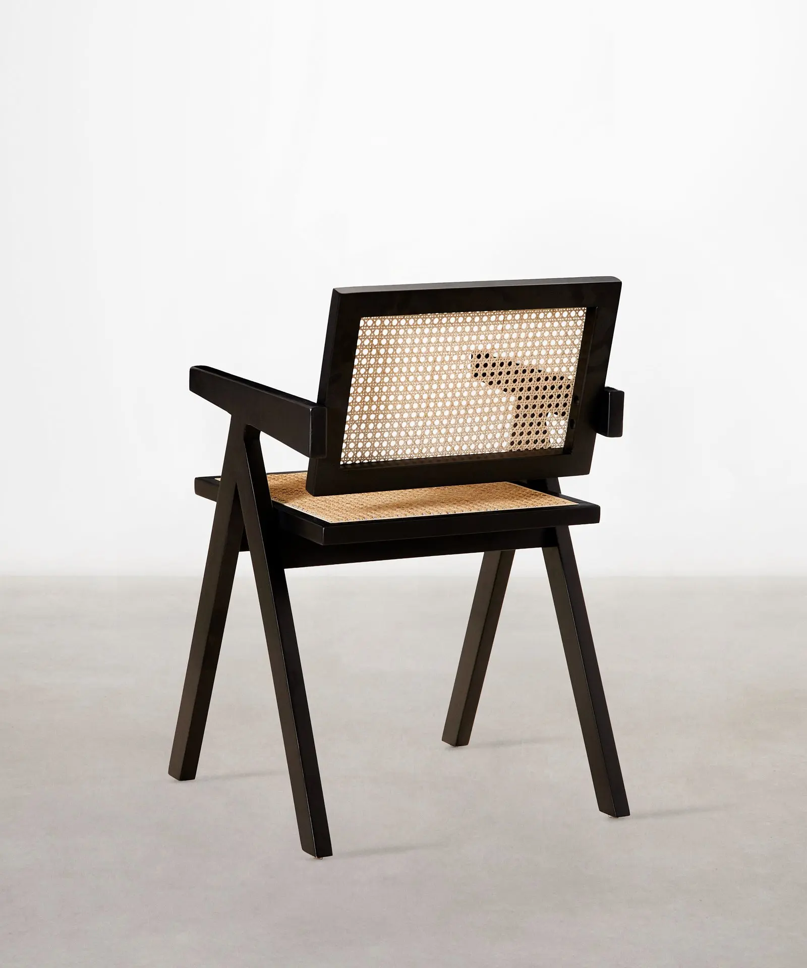 Silla de Comedor en Madera y Ratán con Reposabrazos Chiara Arms - Image 39