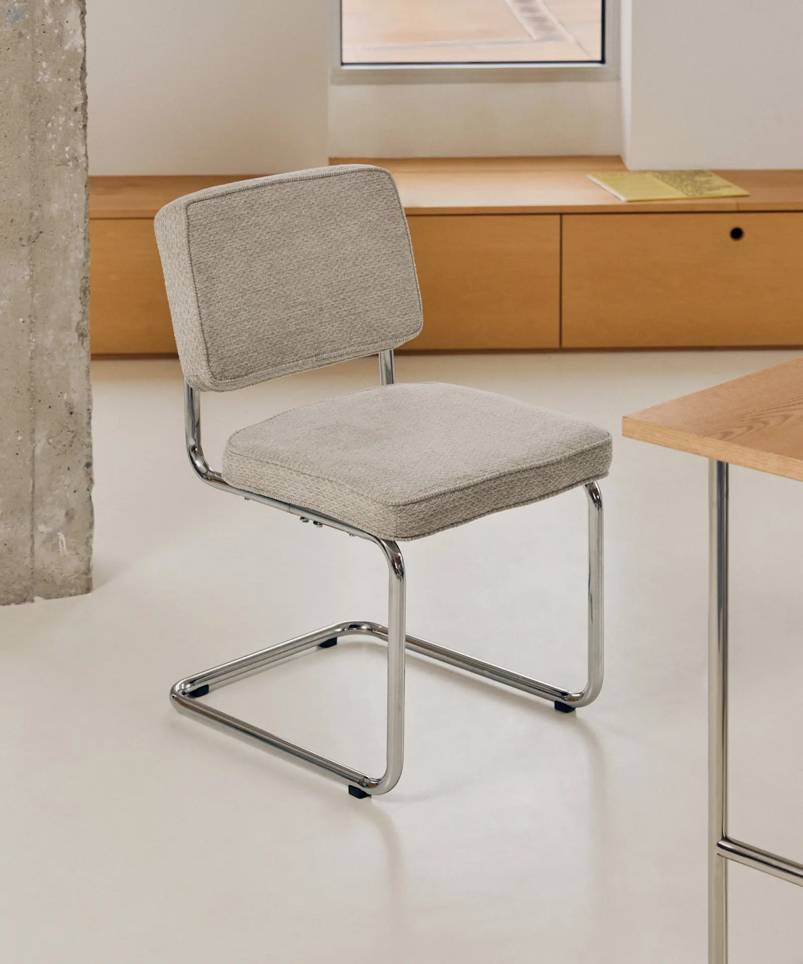 Silla de Comedor Tela y Metal Anela - Image 12