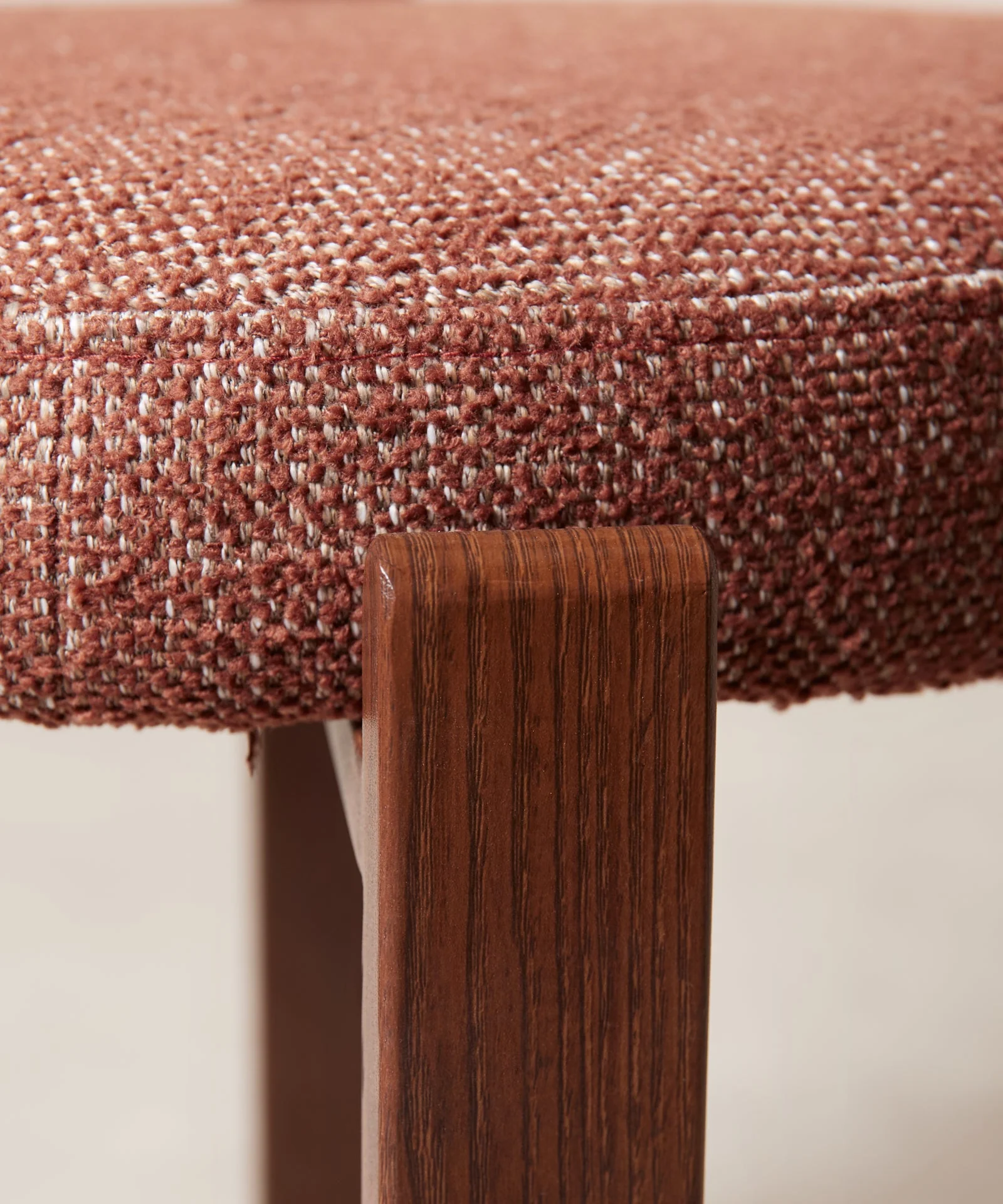 Silla de Comedor Tapizada y en Metal efecto Madera Aura - Image 10