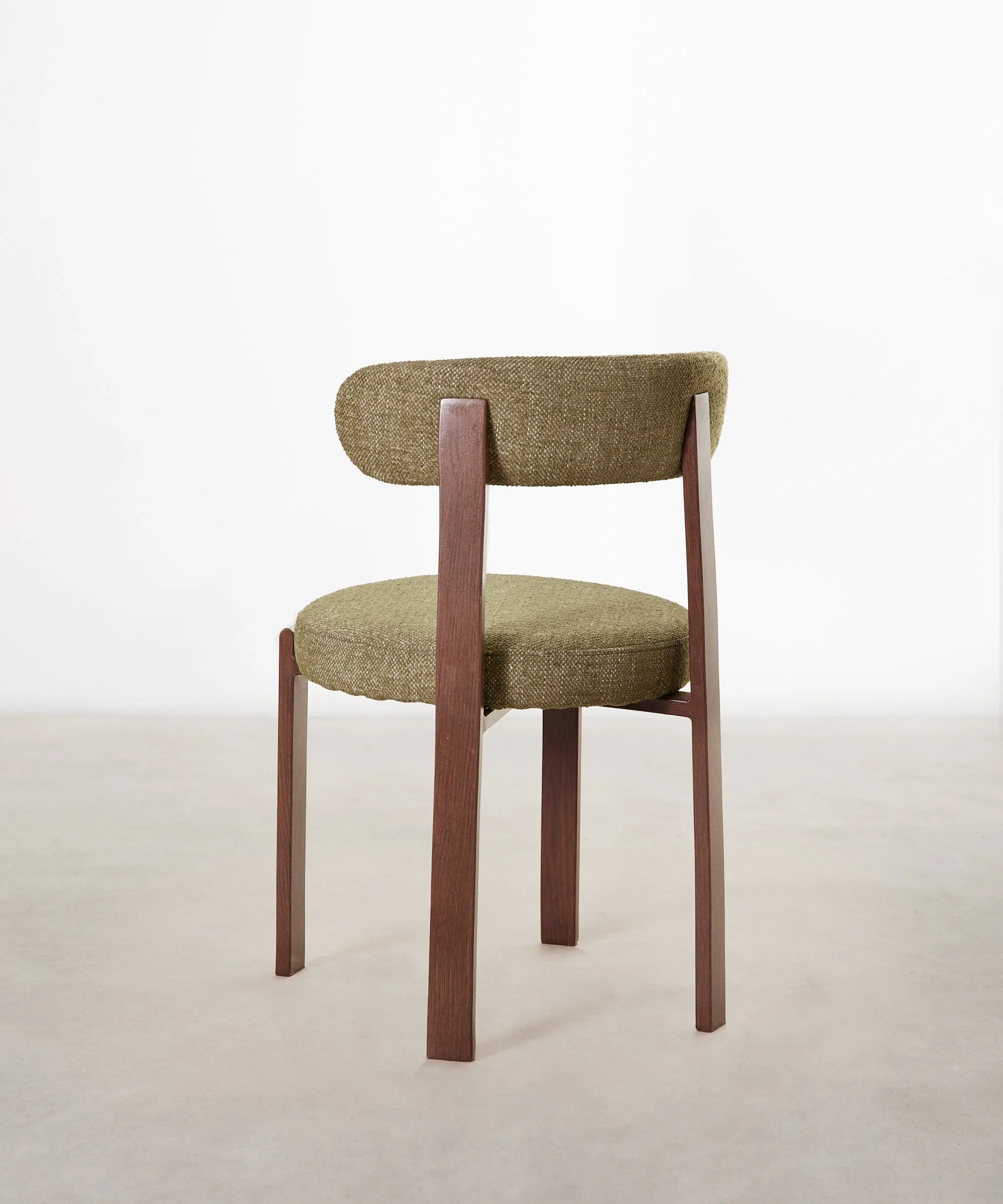 Silla de Comedor Tapizada y en Metal efecto Madera Aura - Image 20
