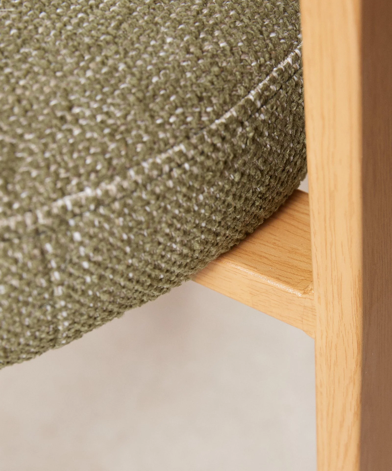 Silla de Comedor Tapizada y en Metal efecto Madera Aura - Image 46