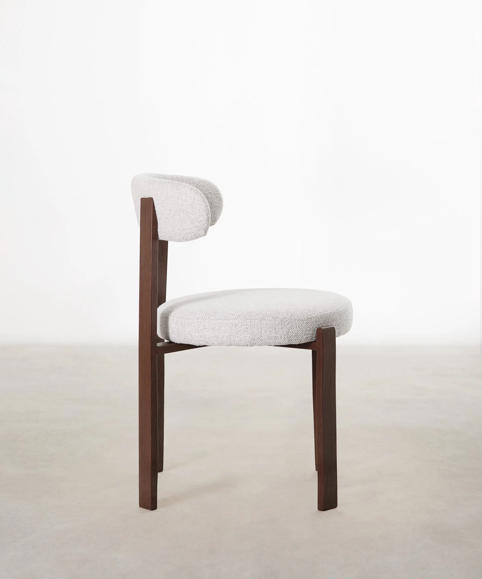 Silla de Comedor Tapizada y en Metal efecto Madera Aura - Image 49