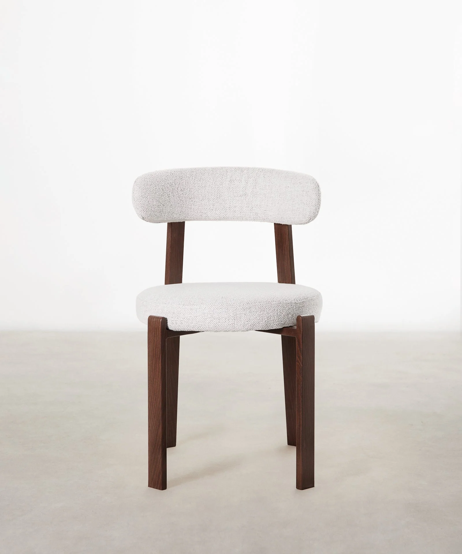Silla de Comedor Tapizada y en Metal efecto Madera Aura - Image 50