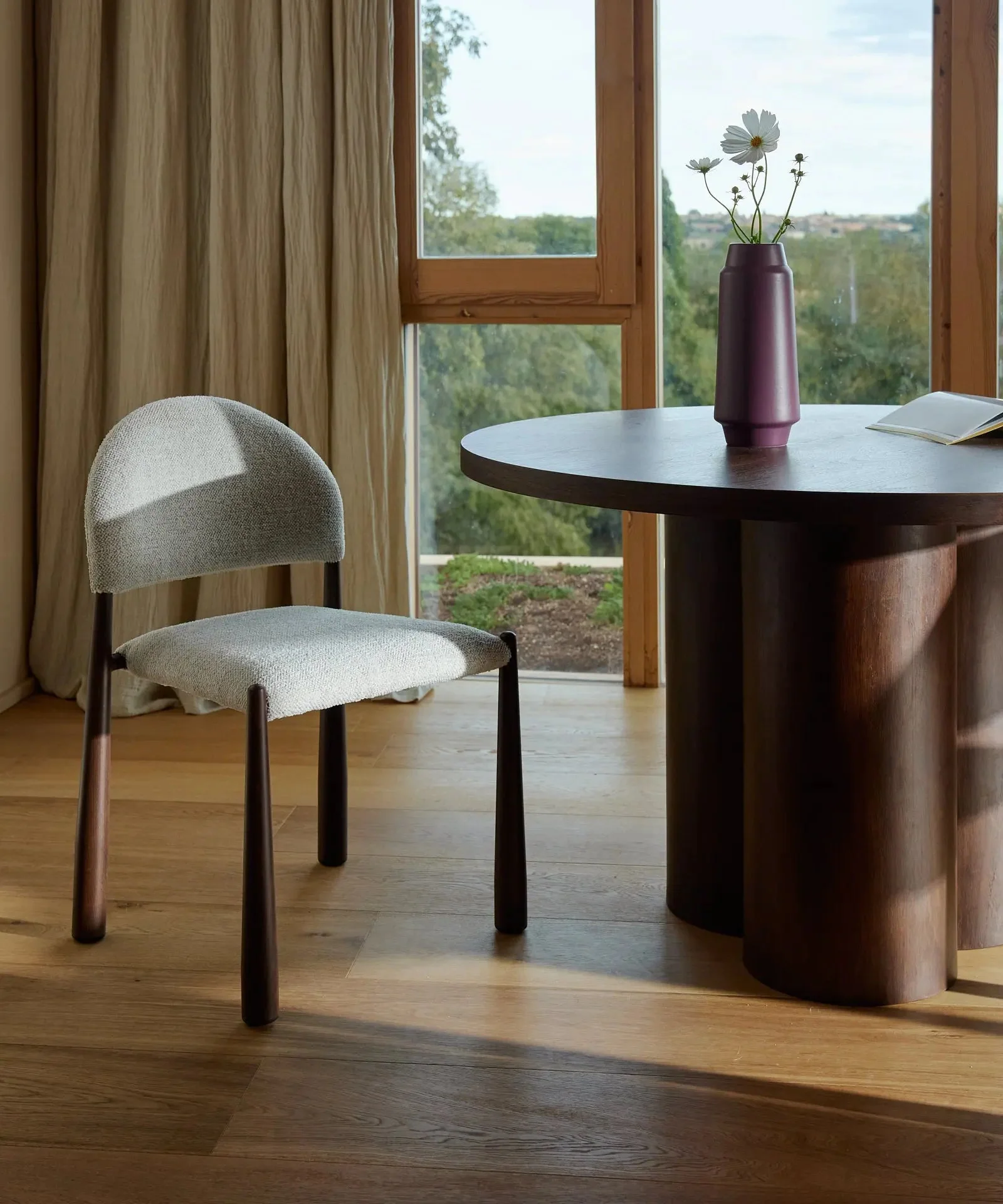 Silla de Comedor en Metal Tapizada Blair - Image 6