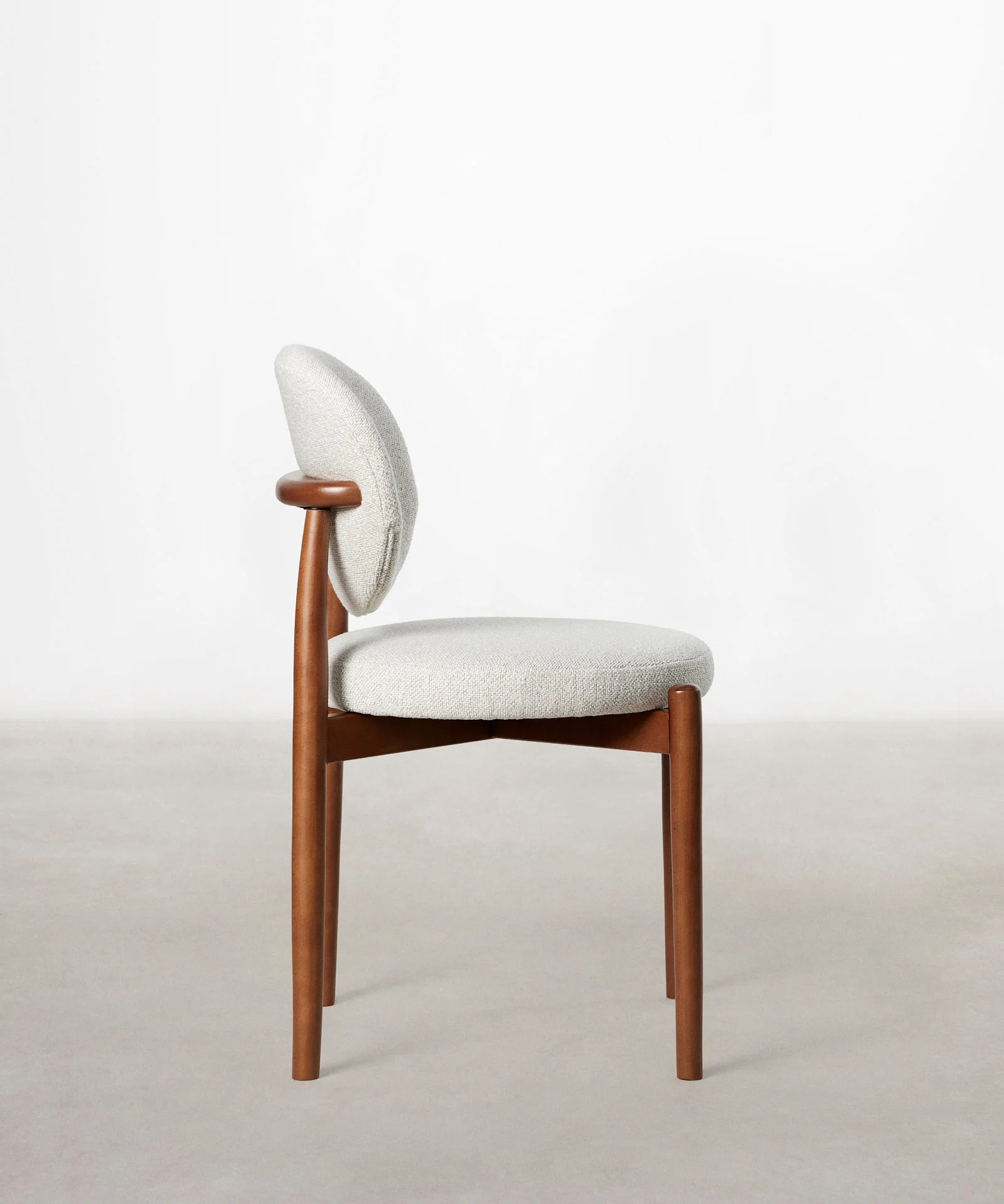 Silla de Comedor en Madera Tapizada Sonna - Image 3