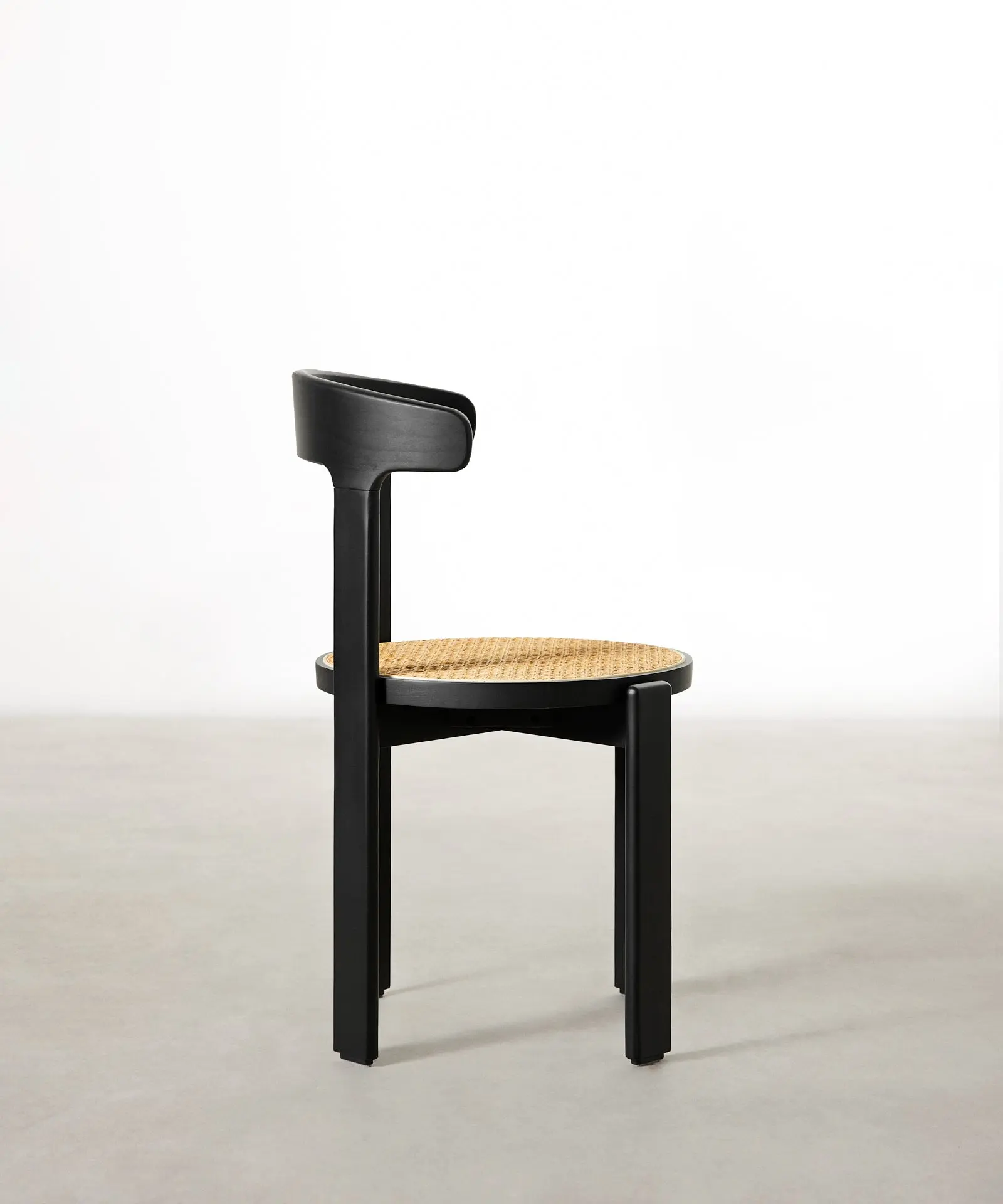 Silla de Comedor en Madera y Ratán Delia - Image 10