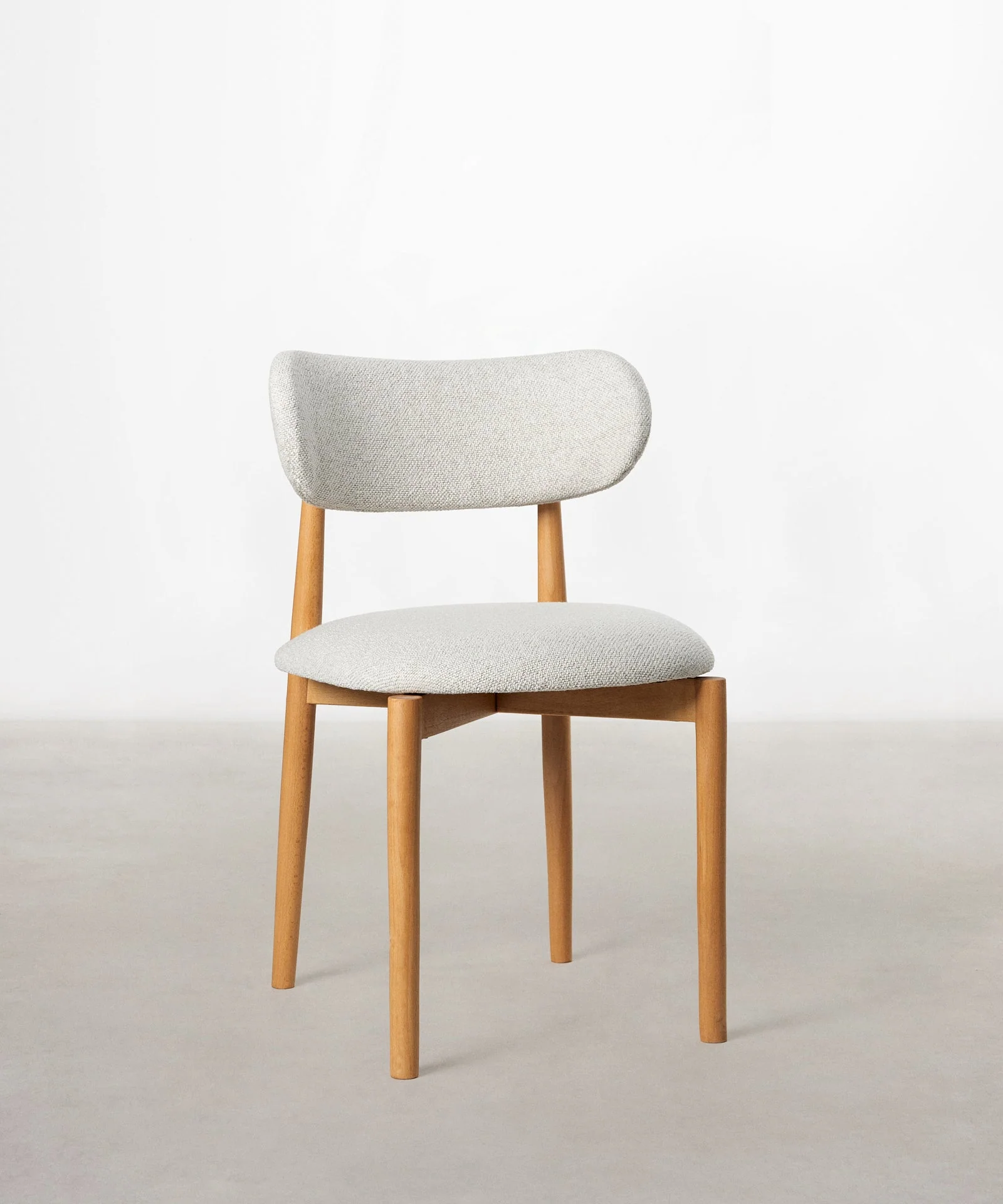 Silla de Comedor en Madera y Tapizada Dean - Image 8