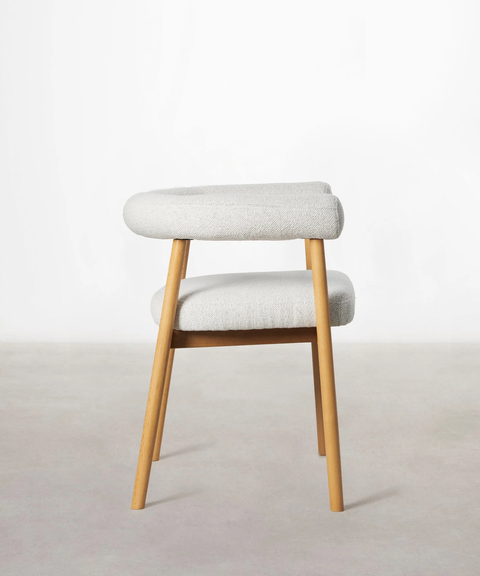 Silla de Comedor en Madera y Tapizada Sparks - Image 3
