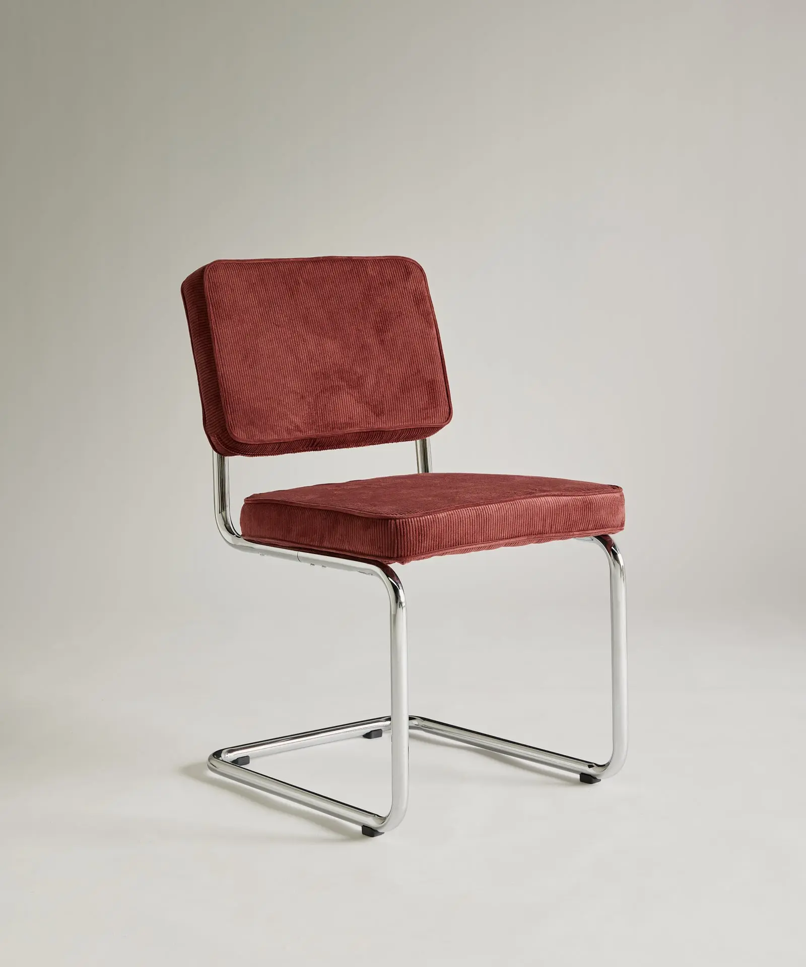 Silla de Comedor Tela de Pana y Metal Anela - Image 18