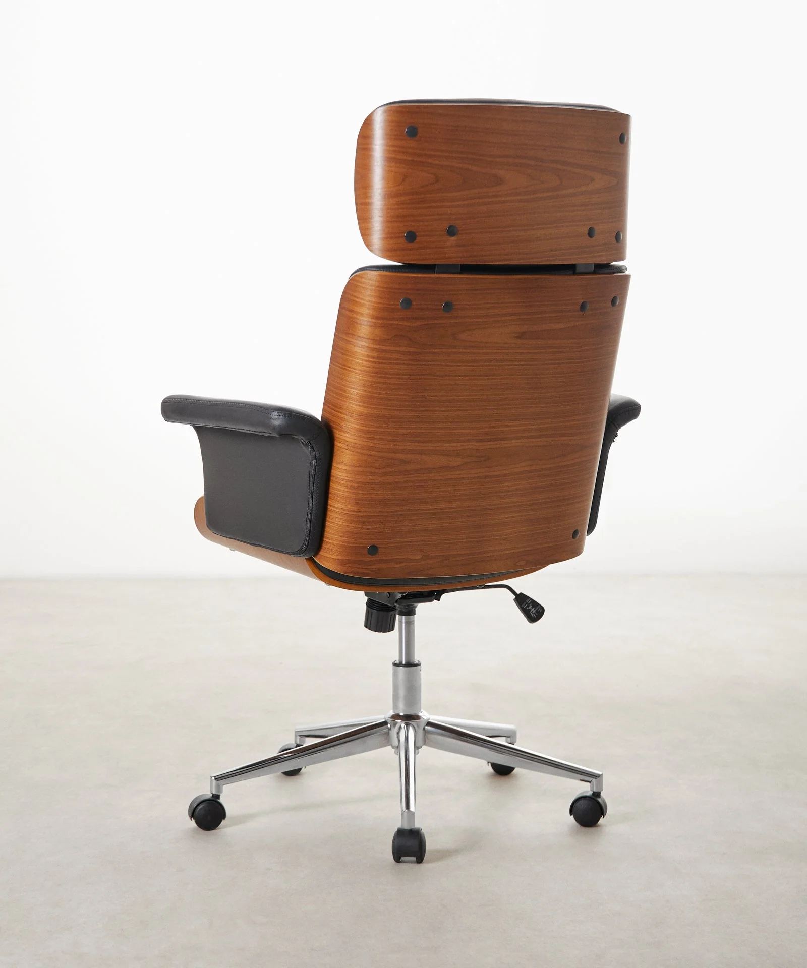 Silla de Escritorio de Polipiel y Madera Baltic - Image 6
