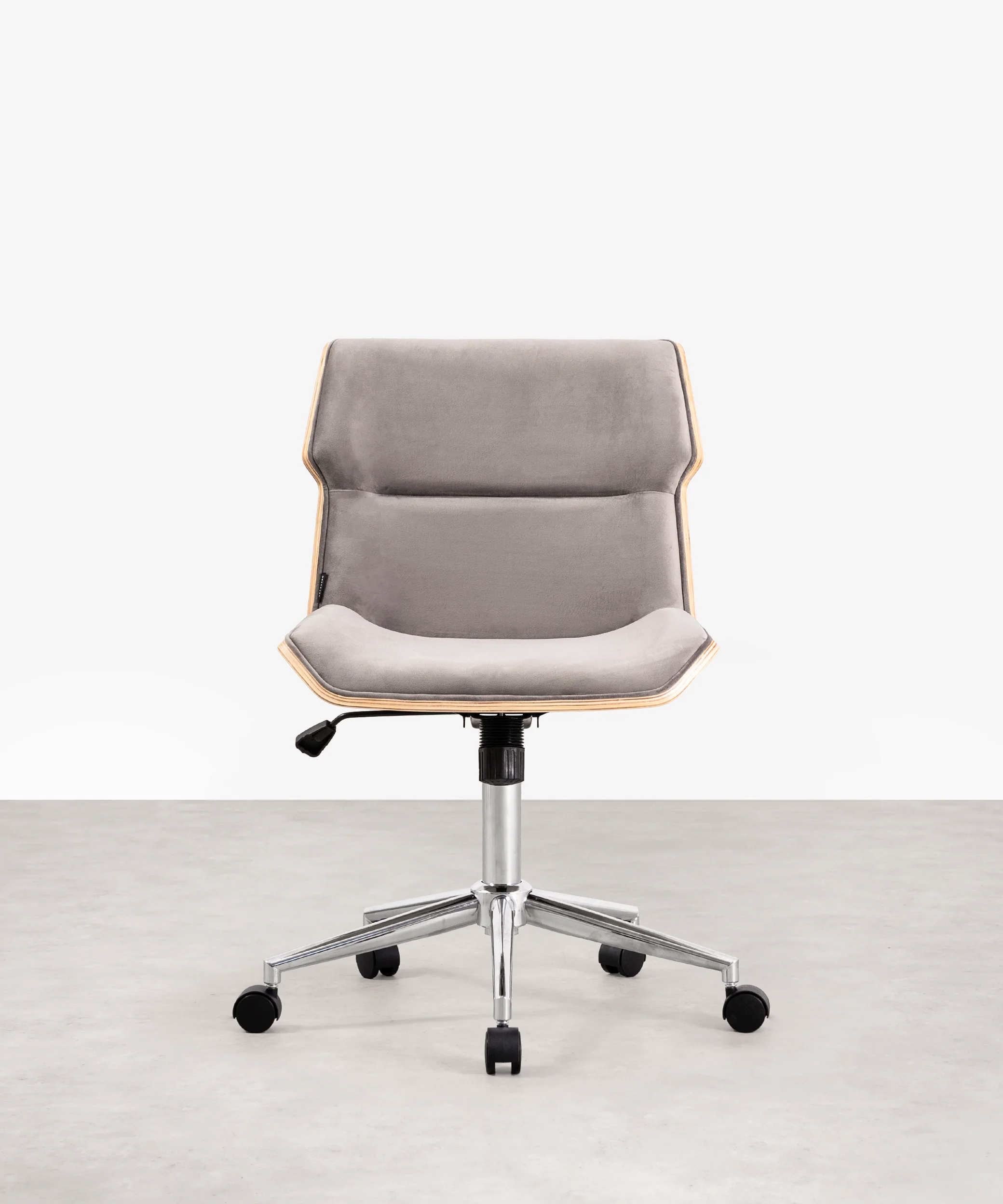 Silla de Escritorio de Tela y Madera Lenox - Image 3