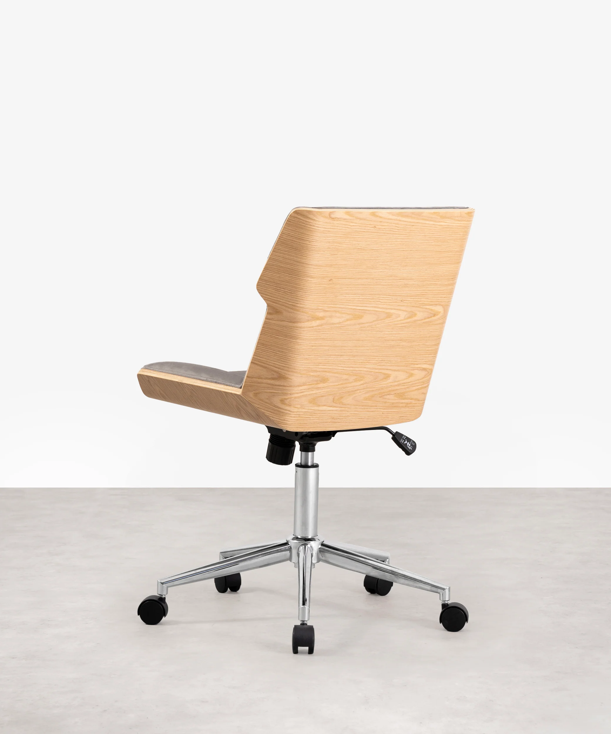 Silla de Escritorio de Tela y Madera Lenox - Image 5