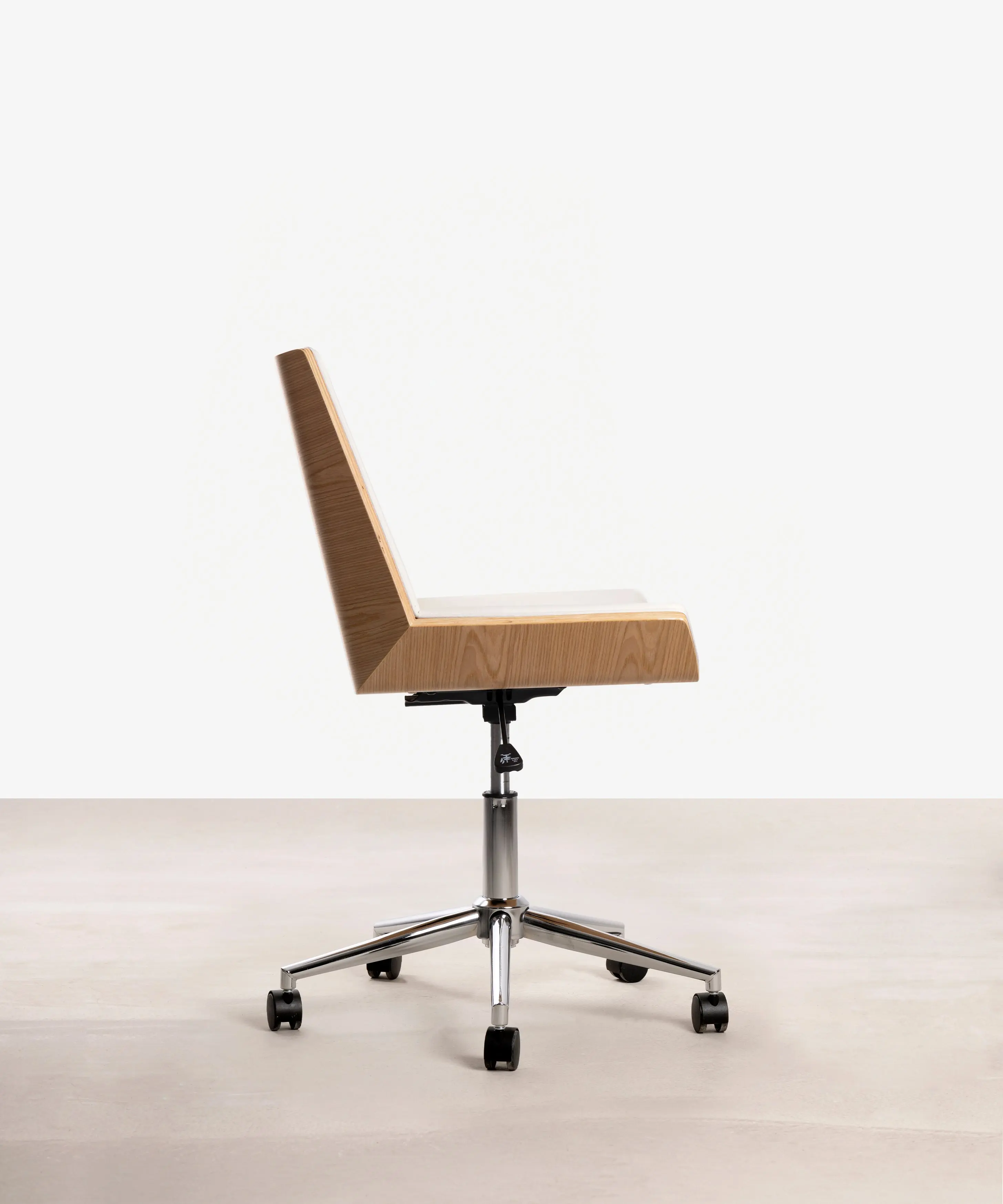 Silla de Escritorio de Polipiel y Madera Lyssa - Image 11