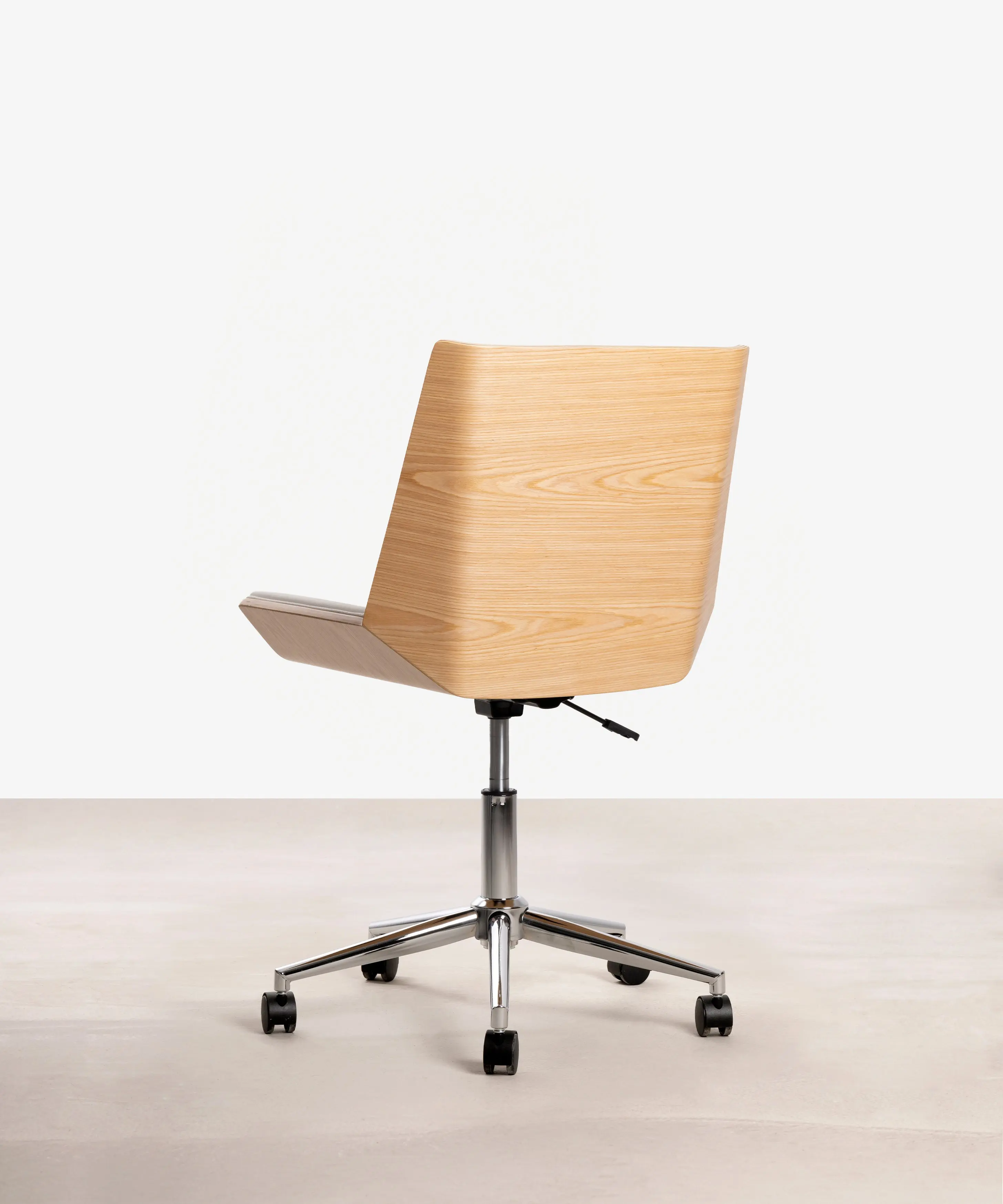 Silla de Escritorio de Polipiel y Madera Lyssa - Image 12
