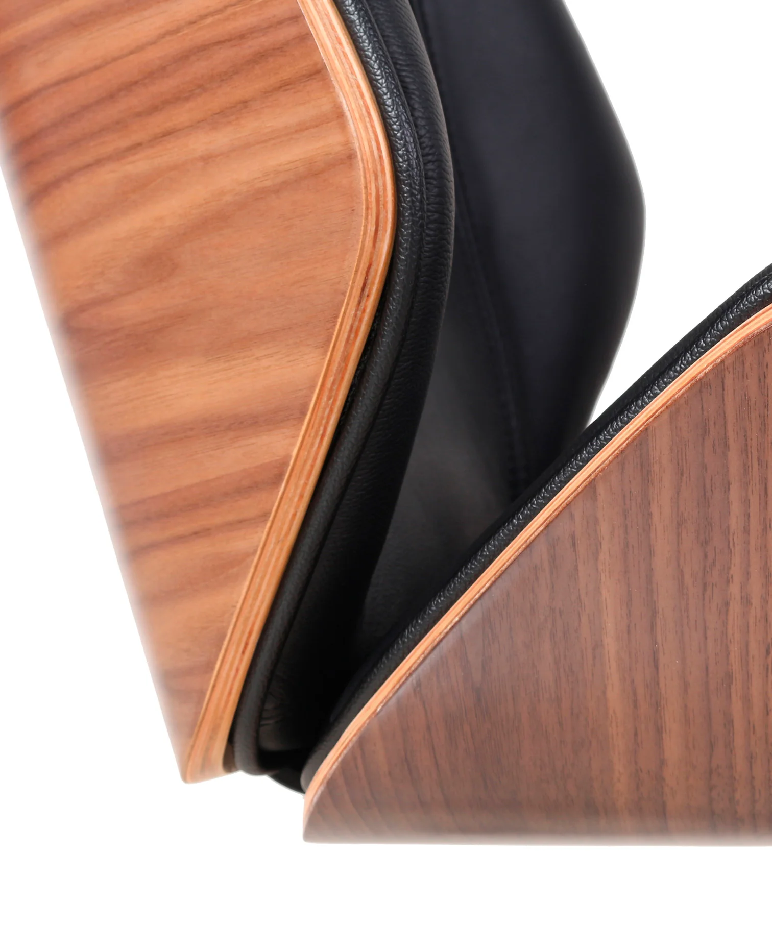 Silla de Escritorio de Piel y Madera Marvin - Image 14