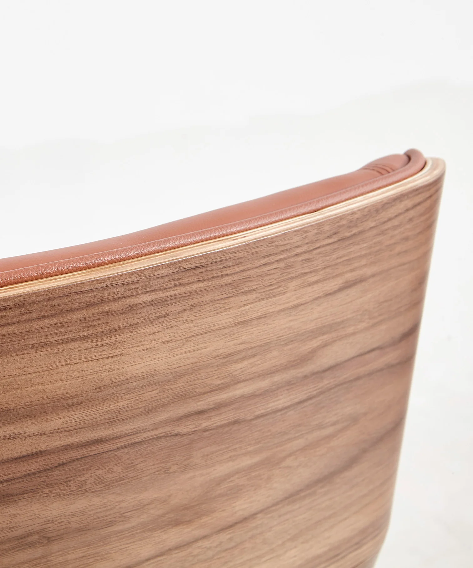 Silla de Escritorio de Piel y Madera Marvin - Image 7
