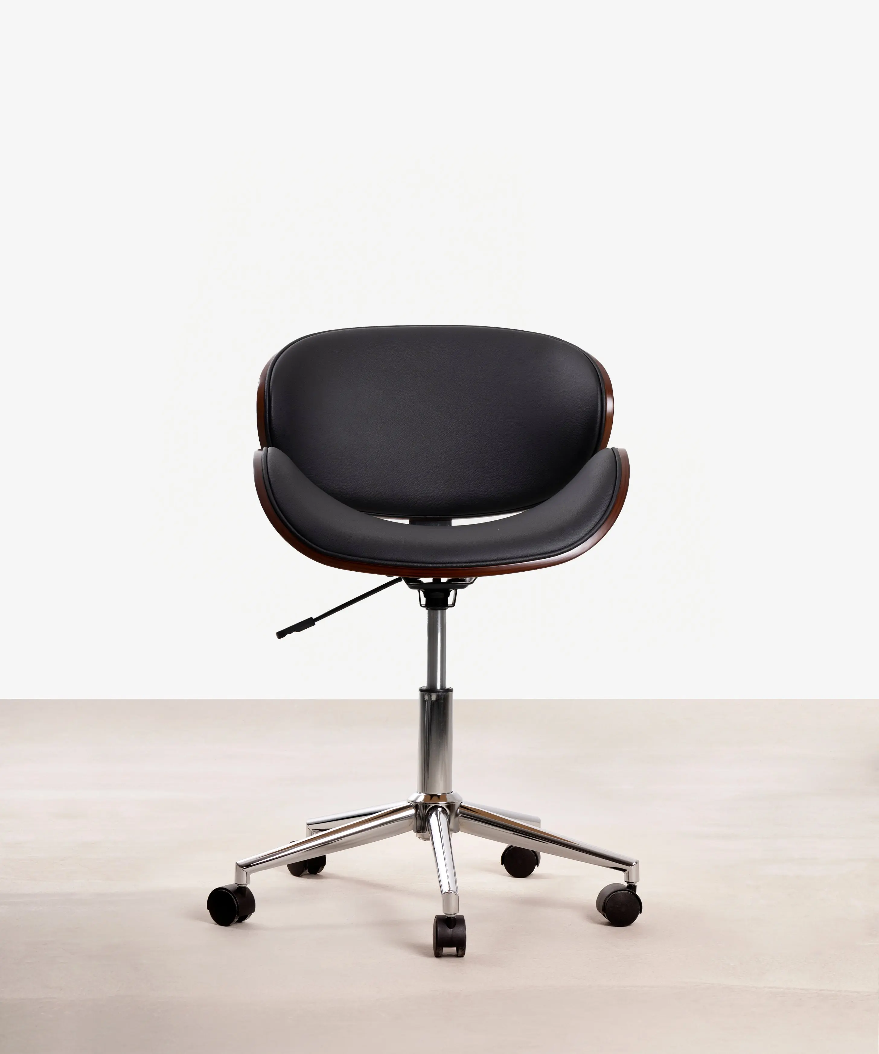 Silla de Escritorio de Polipiel y Madera Shelley - Image 19