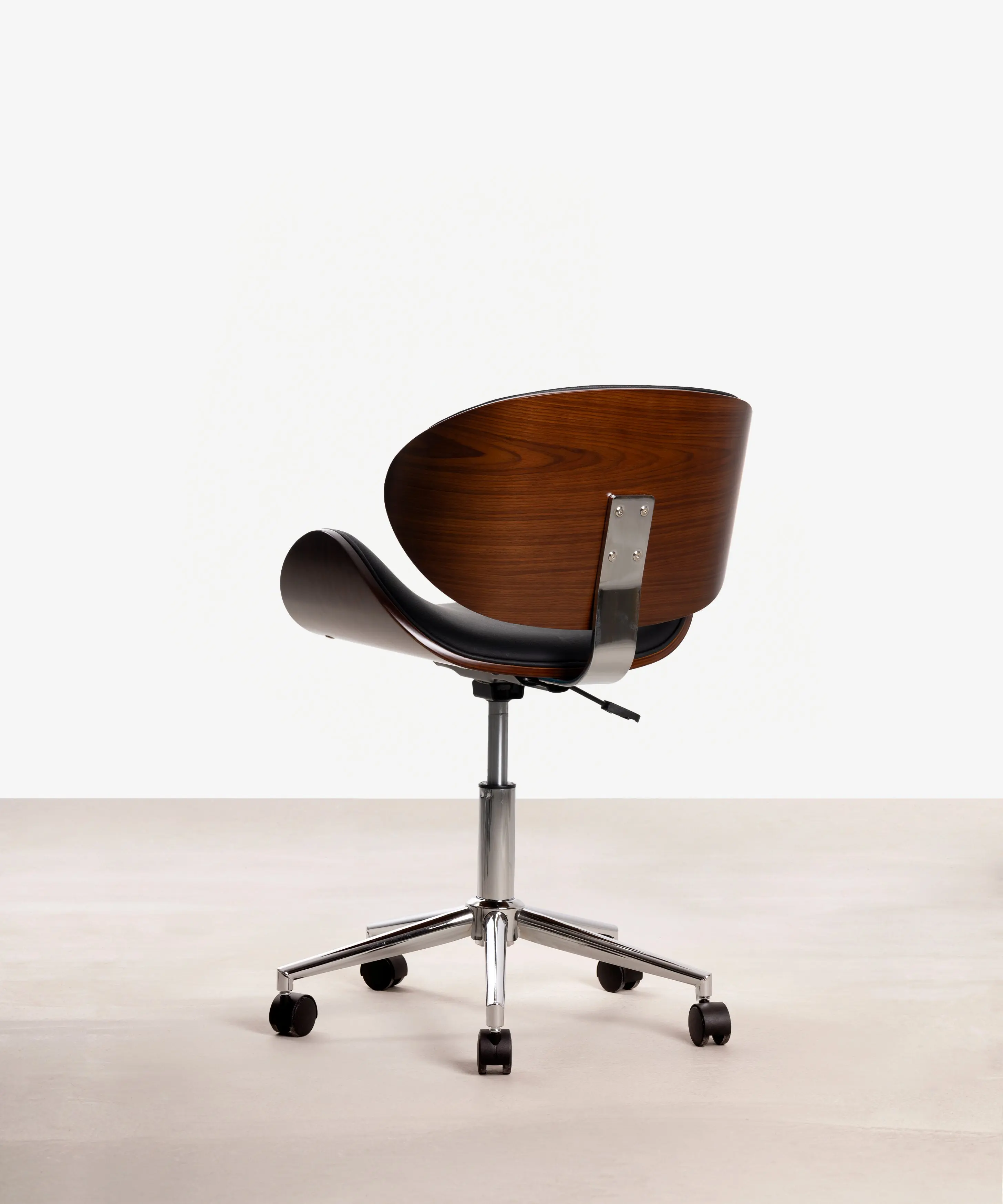 Silla de Escritorio de Polipiel y Madera Shelley - Image 21