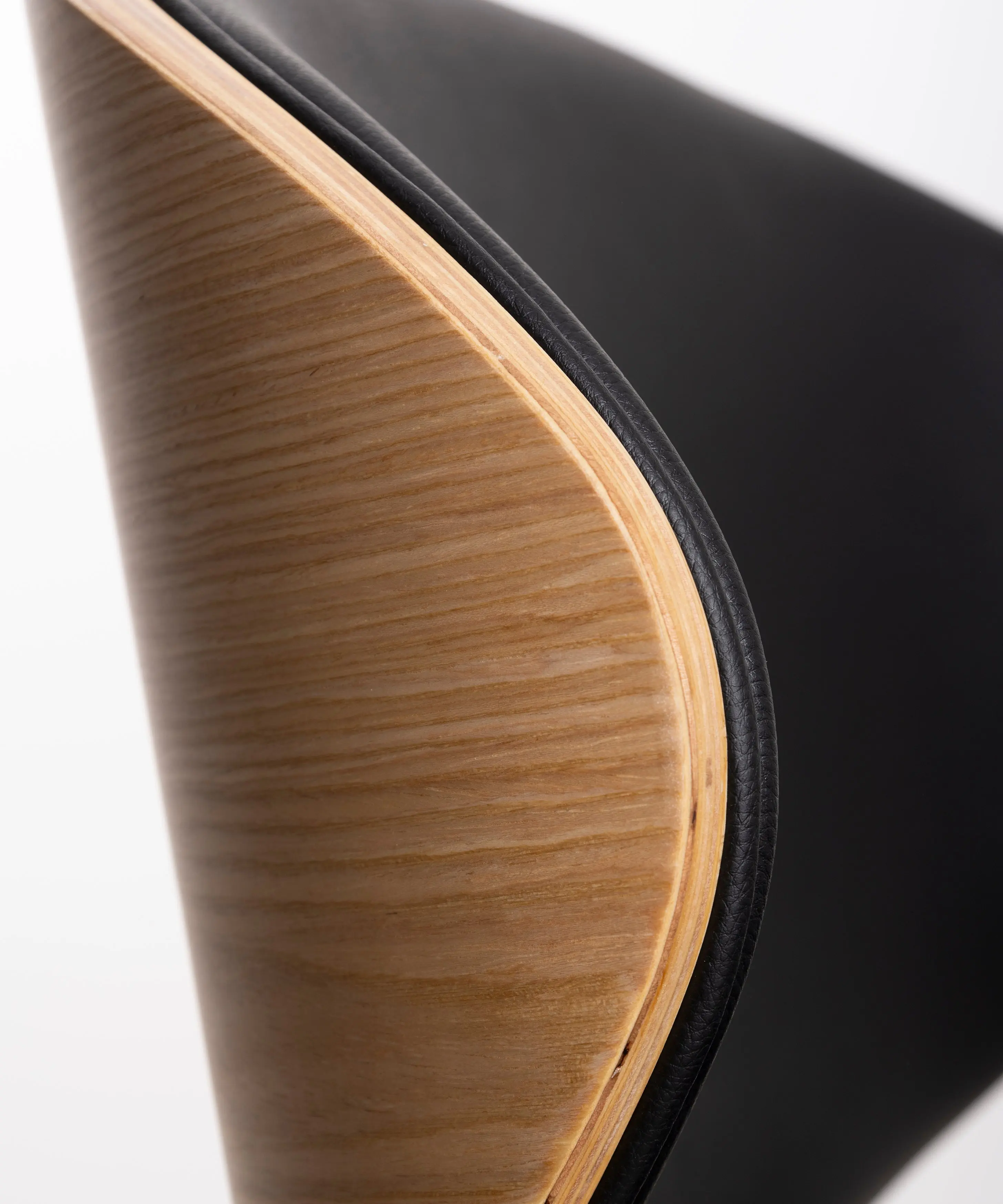 Silla de Escritorio de Polipiel y Madera Shelley - Image 25
