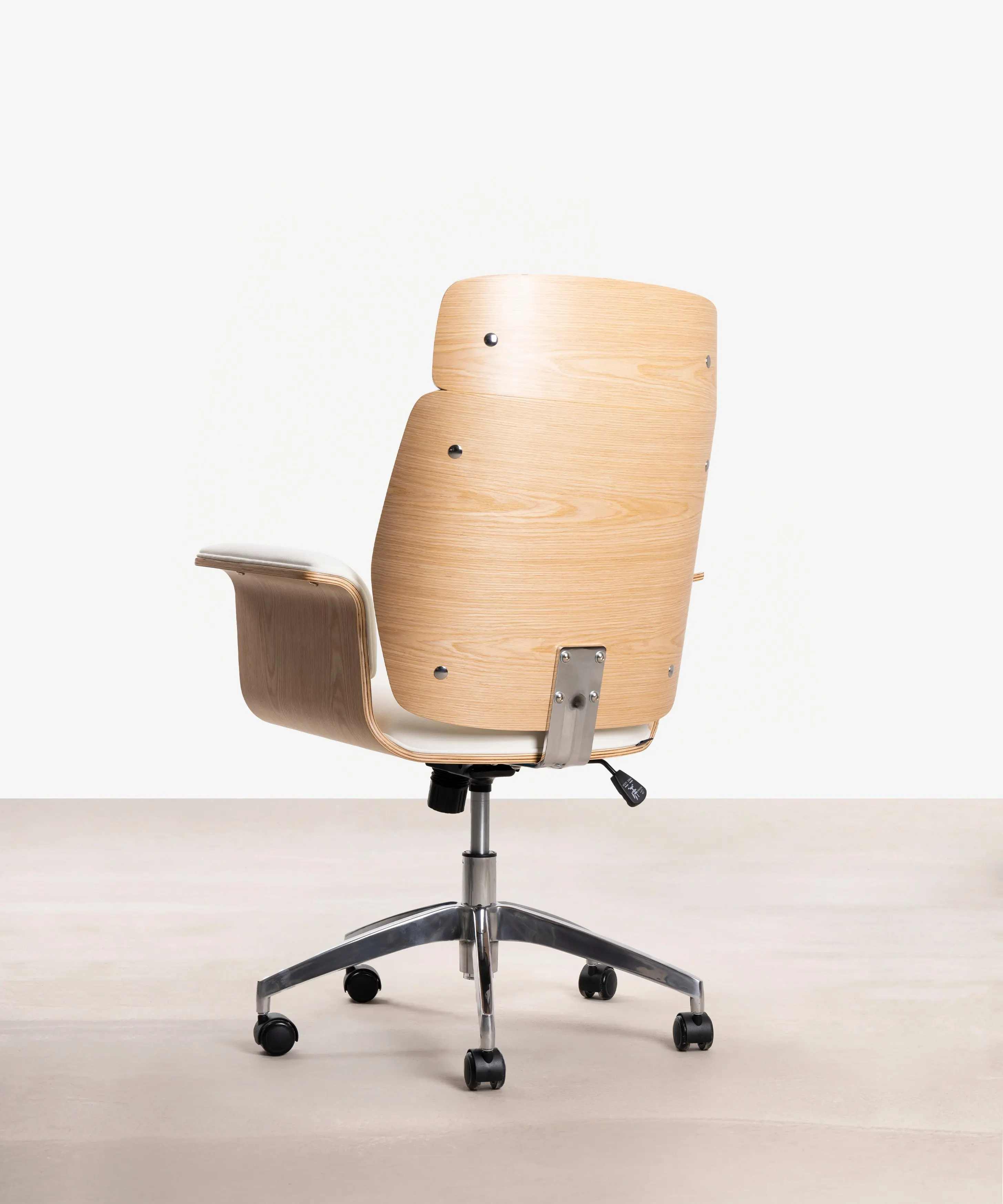 Silla de Escritorio de Polipiel y Madera Shiro - Image 19