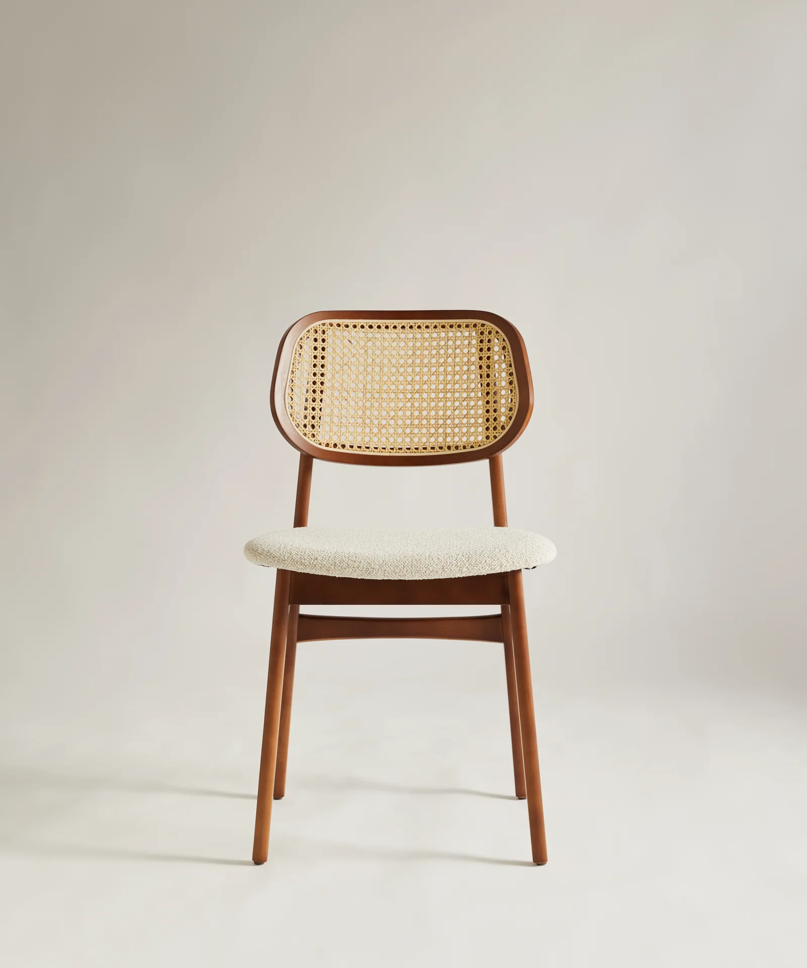 Silla de Comedor en Madera Tapizada Elma - Image 2