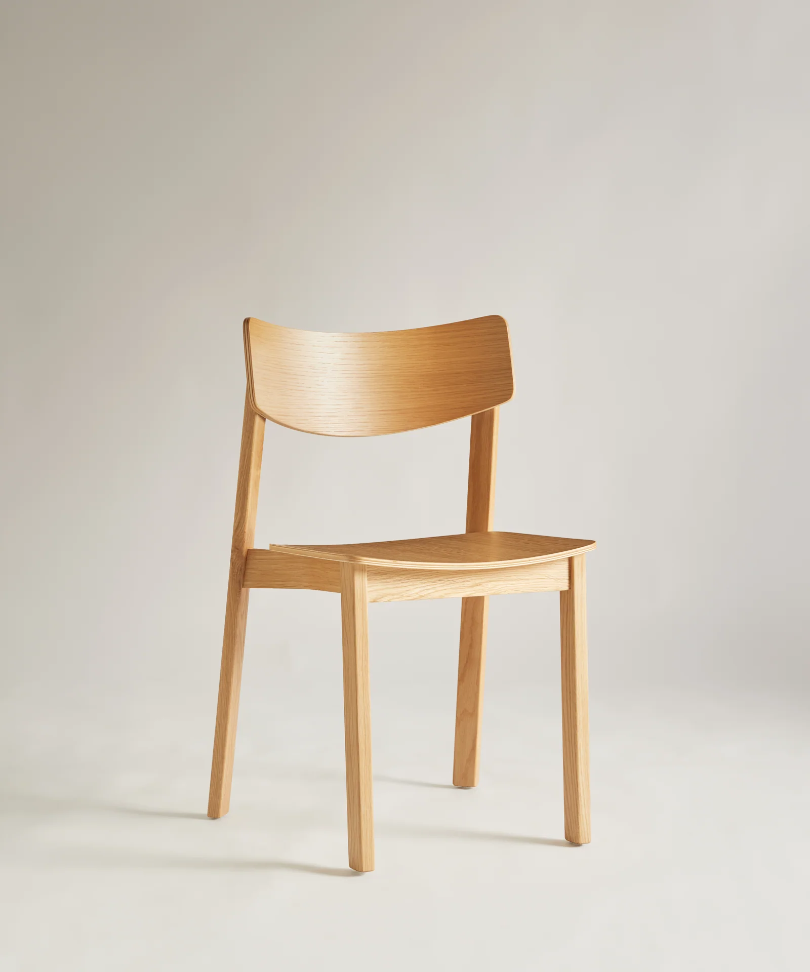 Silla de Comedor de Madera Roble Jane