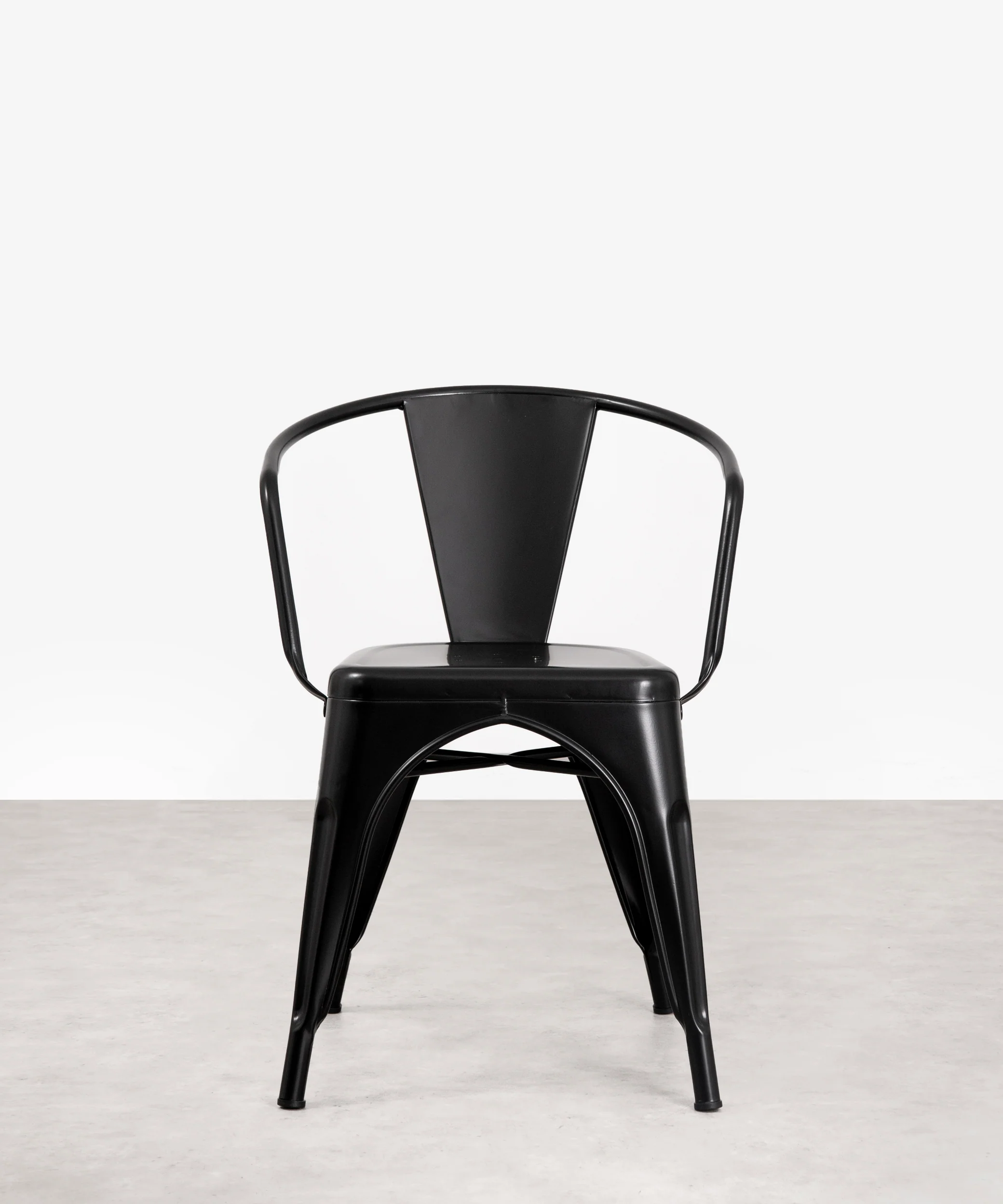 Silla de Comedor de Metal con Reposabrazos Tolik Arms - Image 3