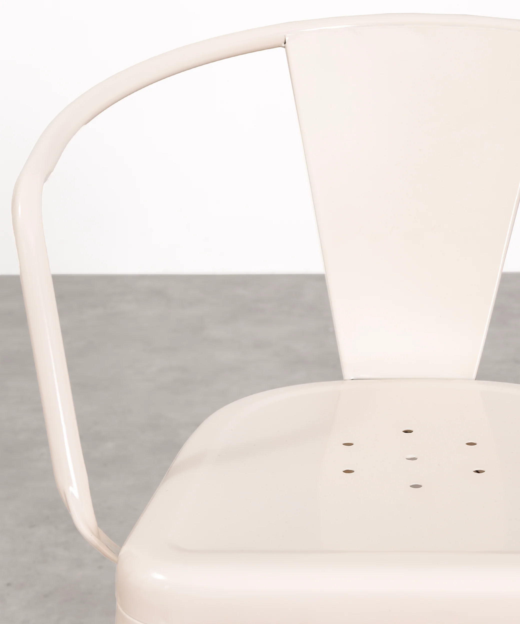 Silla de Comedor de Metal con Reposabrazos Tolik Arms - Image 9