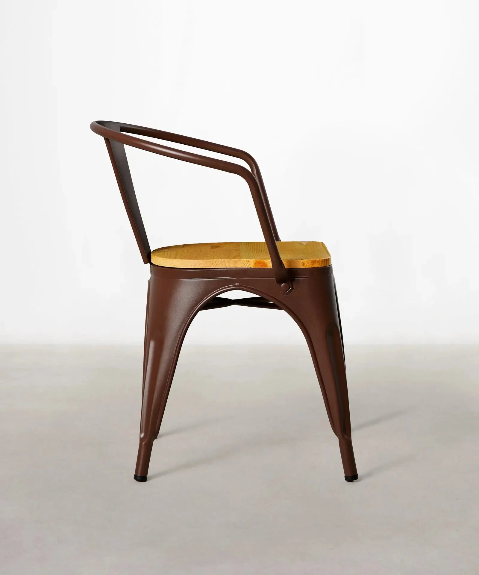 Silla de Comedor de Metal y Madera Tolik Wood - Image 19